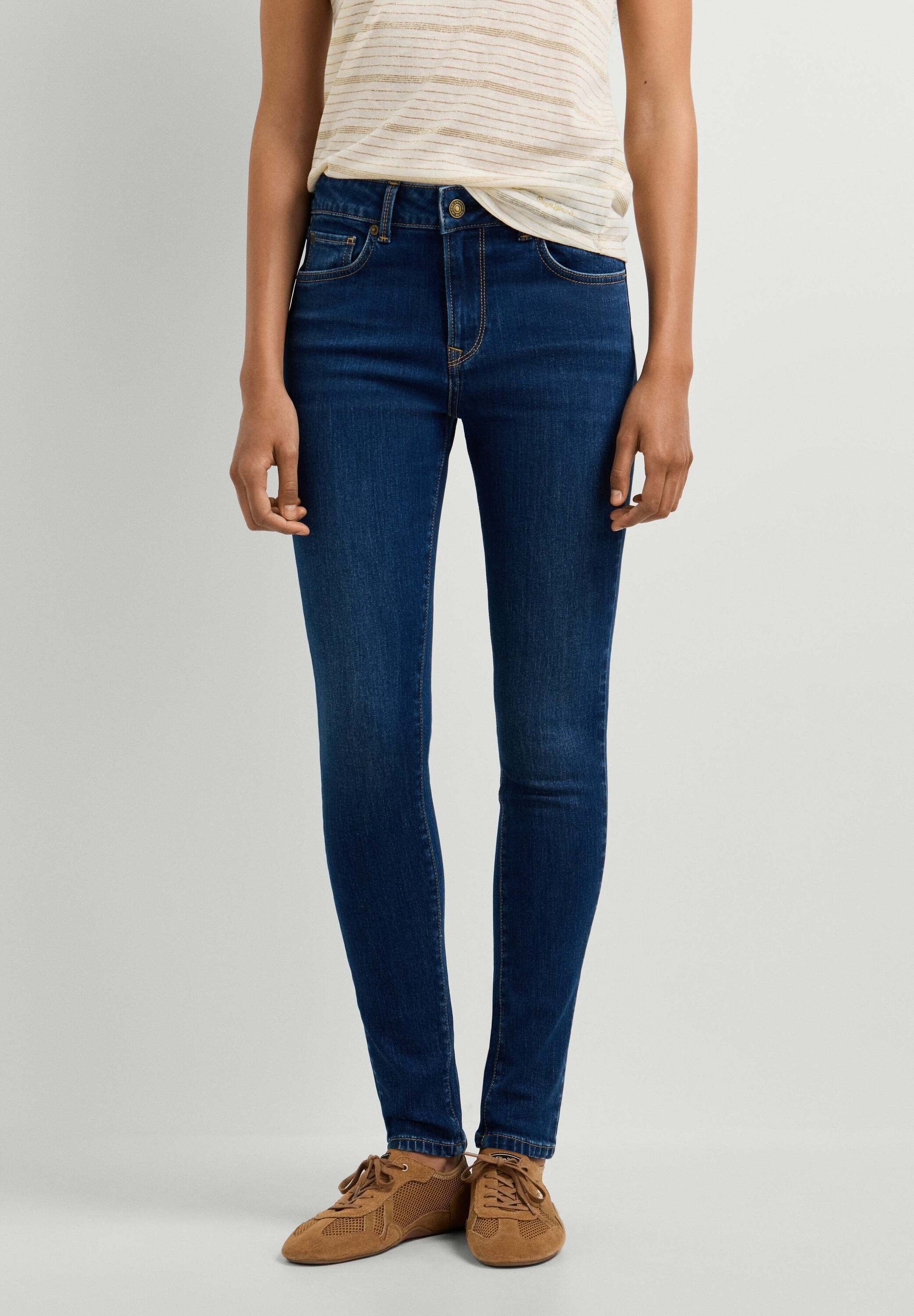 Pepe Jeans Skinny-fit-Jeans skinny fit jeans SKINNY JEANS MW REGENT