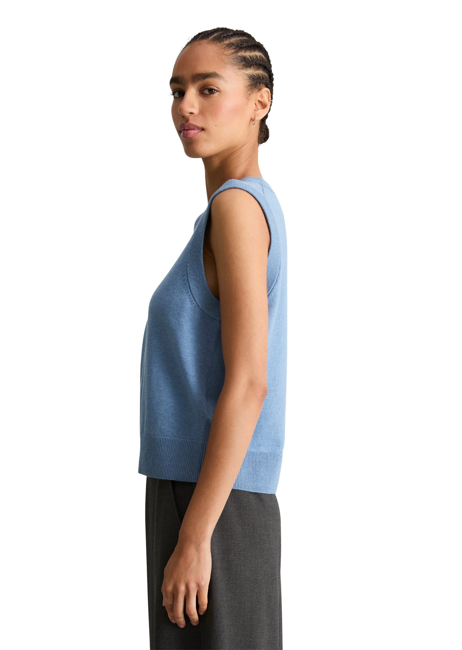 Marc O'Polo DENIM Strickpullover aus Soft Cotton Stretch