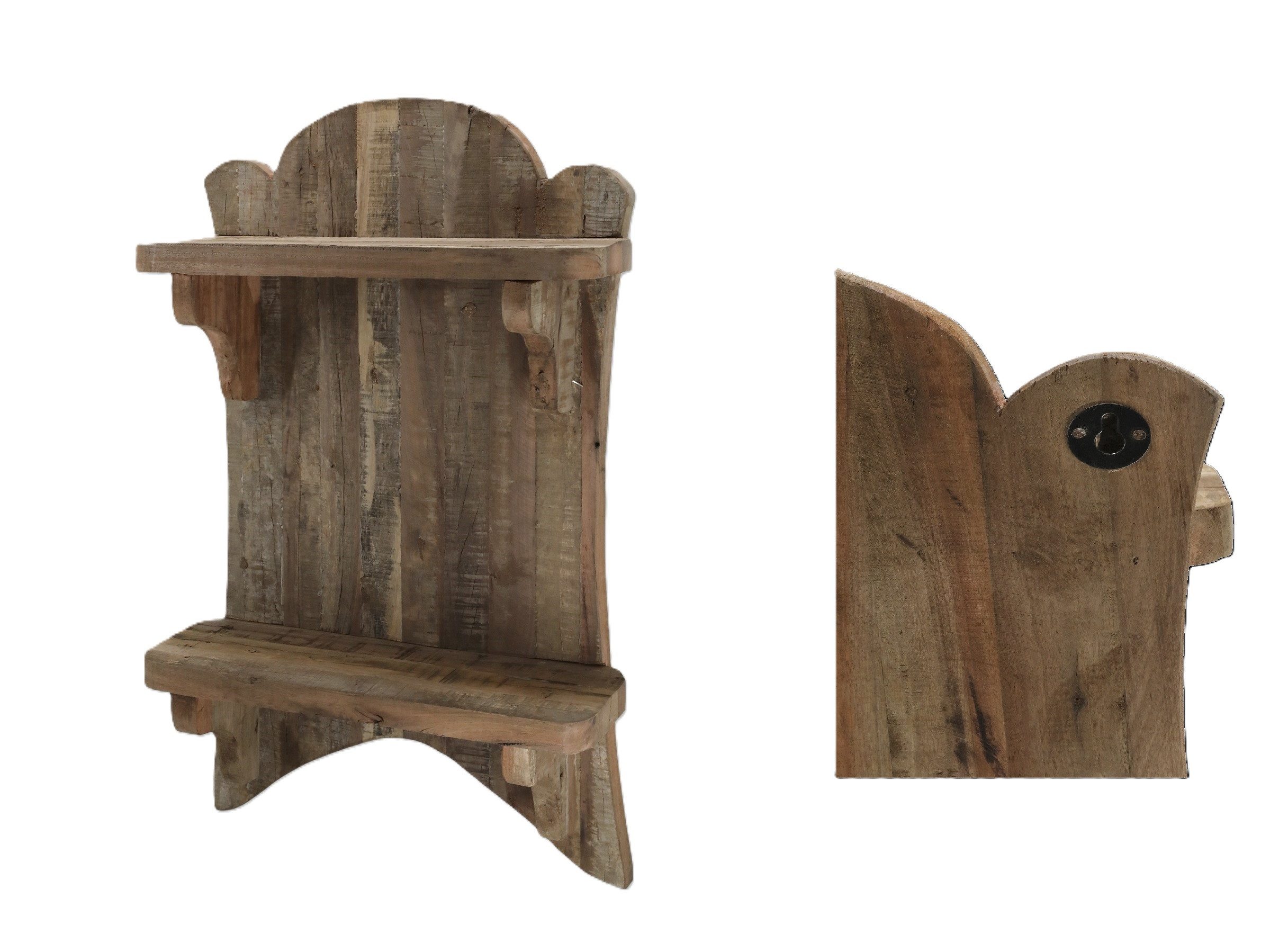 Chic Antique Wandregal Chic Antique Grimaud Regal Wandregal hängend m. 2 Regalbretter Alt