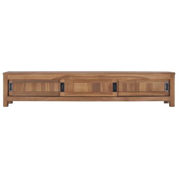 vidaXL TV-Schrank TV-Schrank 150 x 30 x 30 cm Massivholz Teak