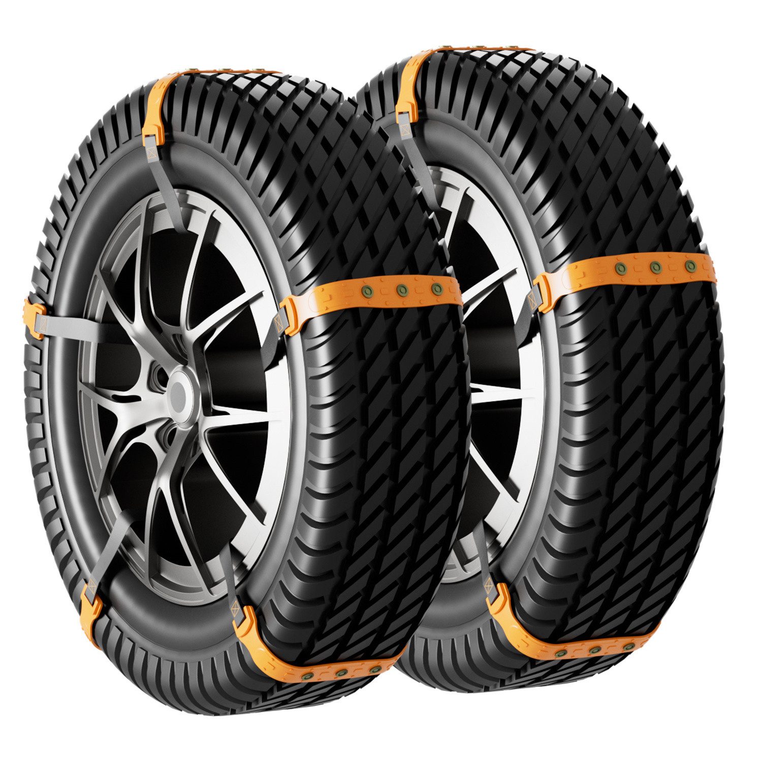 Clanmacy Schneeketten Schneeketten Schneeketten 20 Stück Schneeketten Winter für Reifen