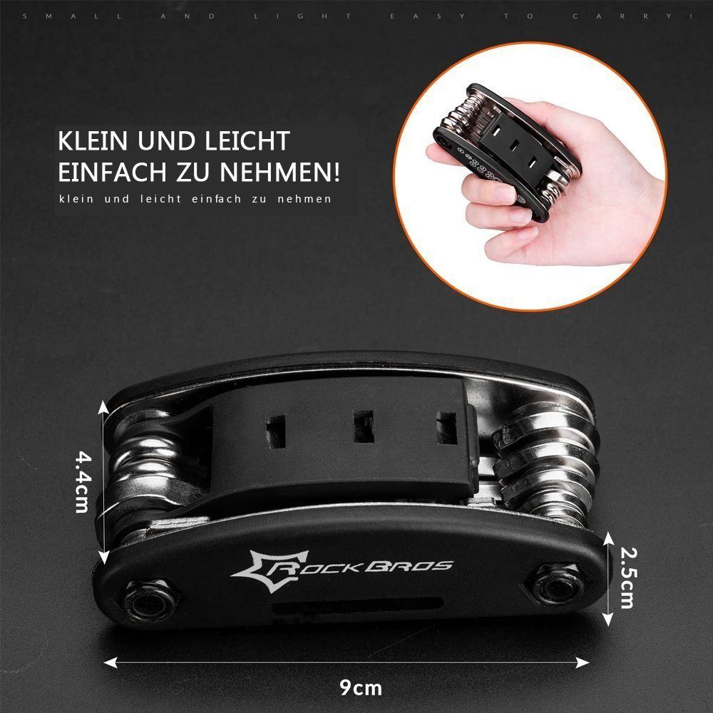 ROCKBROS Fahrradwerkzeugset, (16 in 1 Wergzugset günstig online kaufen