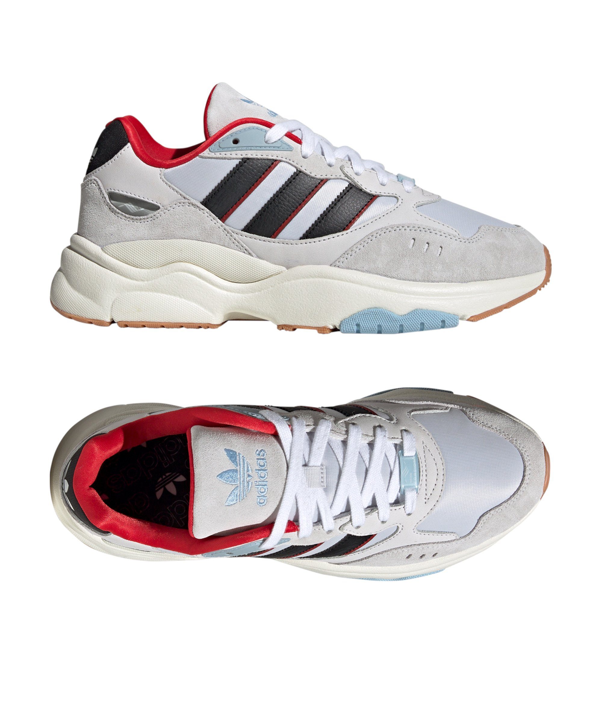 adidas F90 Retropy Originals grauschwarzrot Sneaker