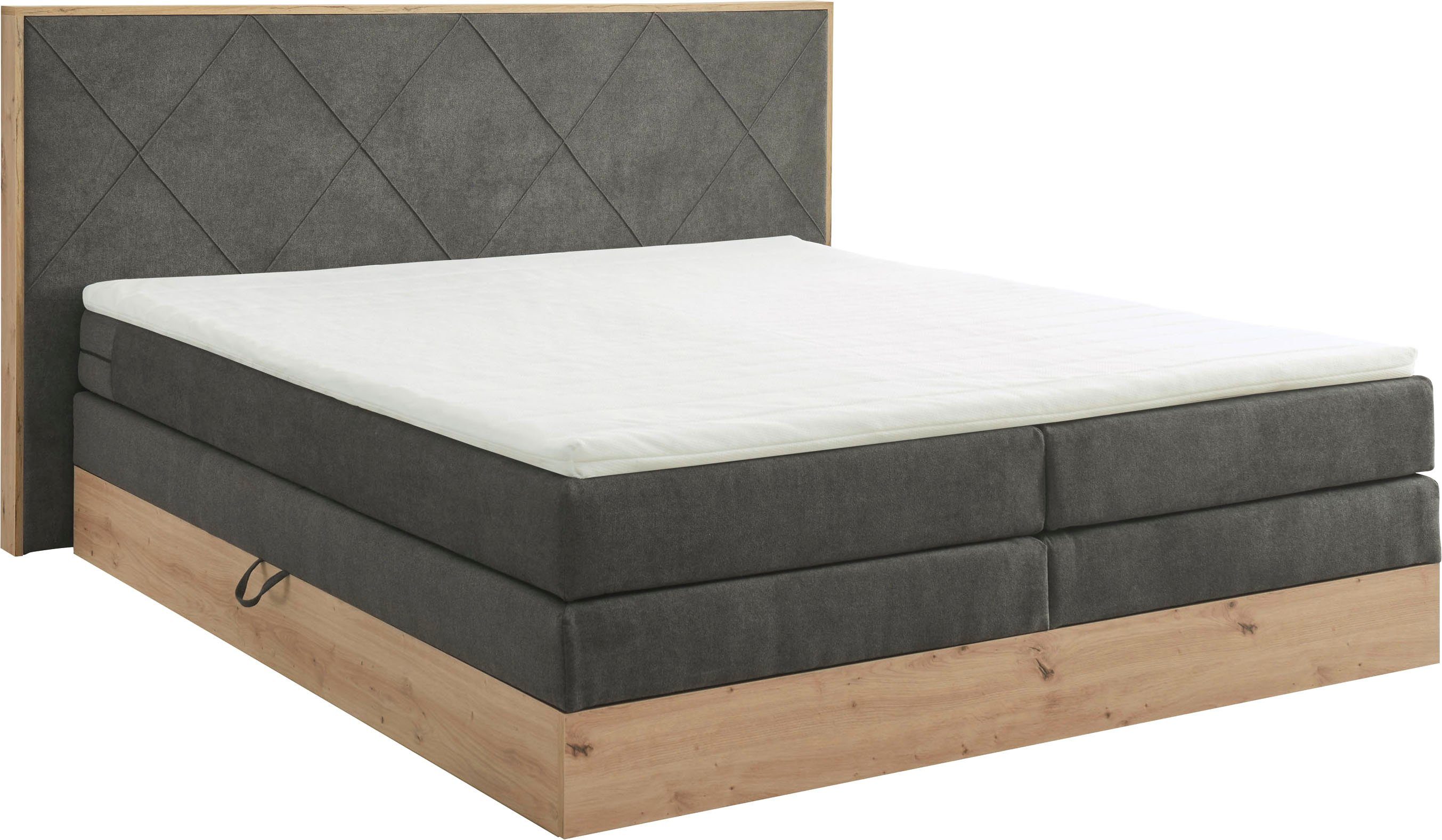 ED EXCITING DESIGN Boxspringbett Bellevue, inkl. günstig online kaufen