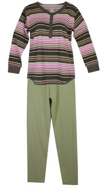 Consult-Tex Pyjama Damen Pyjama Schlafanzug DW110 3er Packung (Spar-Set, 3 Stück) aus reiner Baumwolle-Jerse Qualität