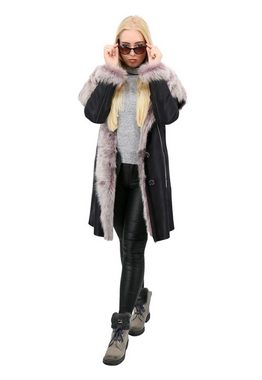 Hollert Winterjacke Toscana Lammfellmantel VOT820 Grau