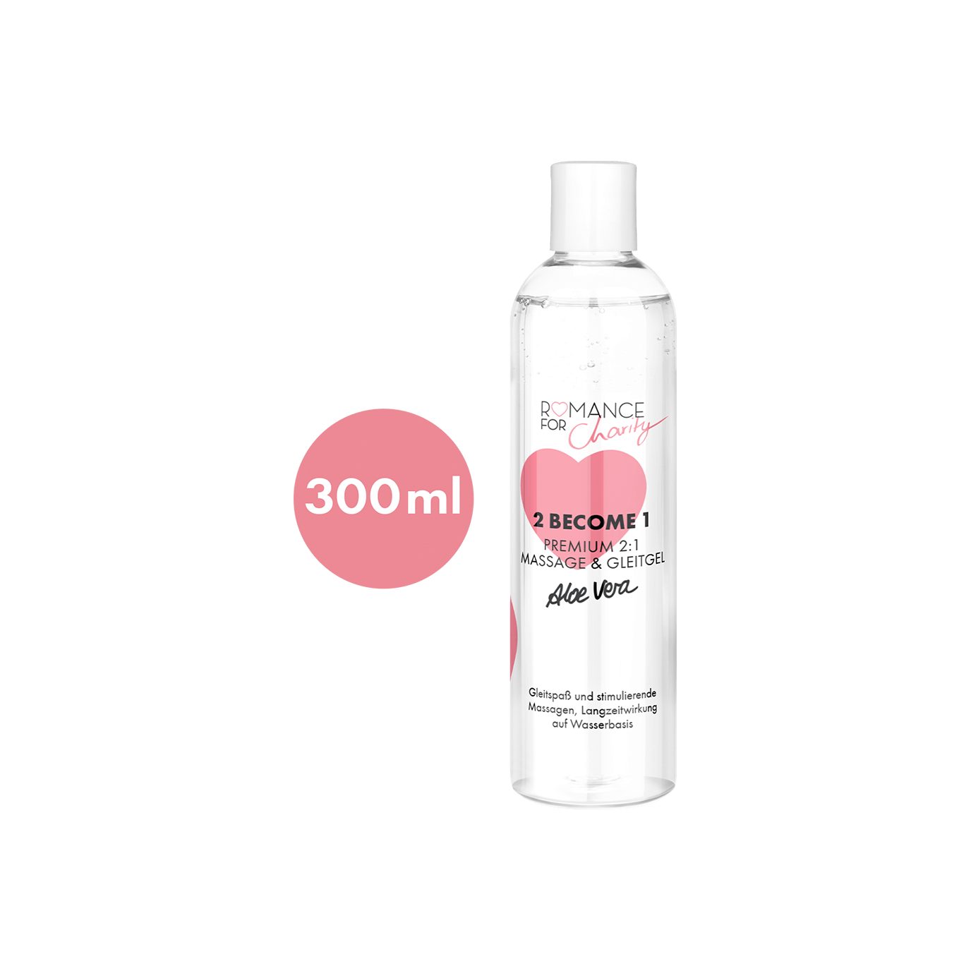 EIS Stimulationsgel EIS Premium 2:1 Massage & Gleitgel 'Aloe Vera - 2 Become 1' (300ml), 0-tlg.