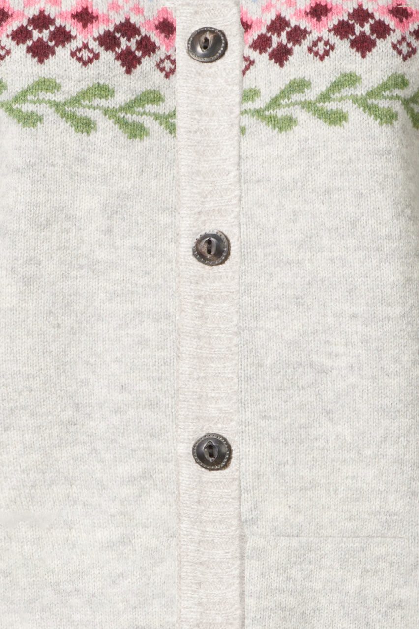 Himalaya Clothing Strickjacke Edle Strickjacke Damen mit harmonischem Jacqu günstig online kaufen