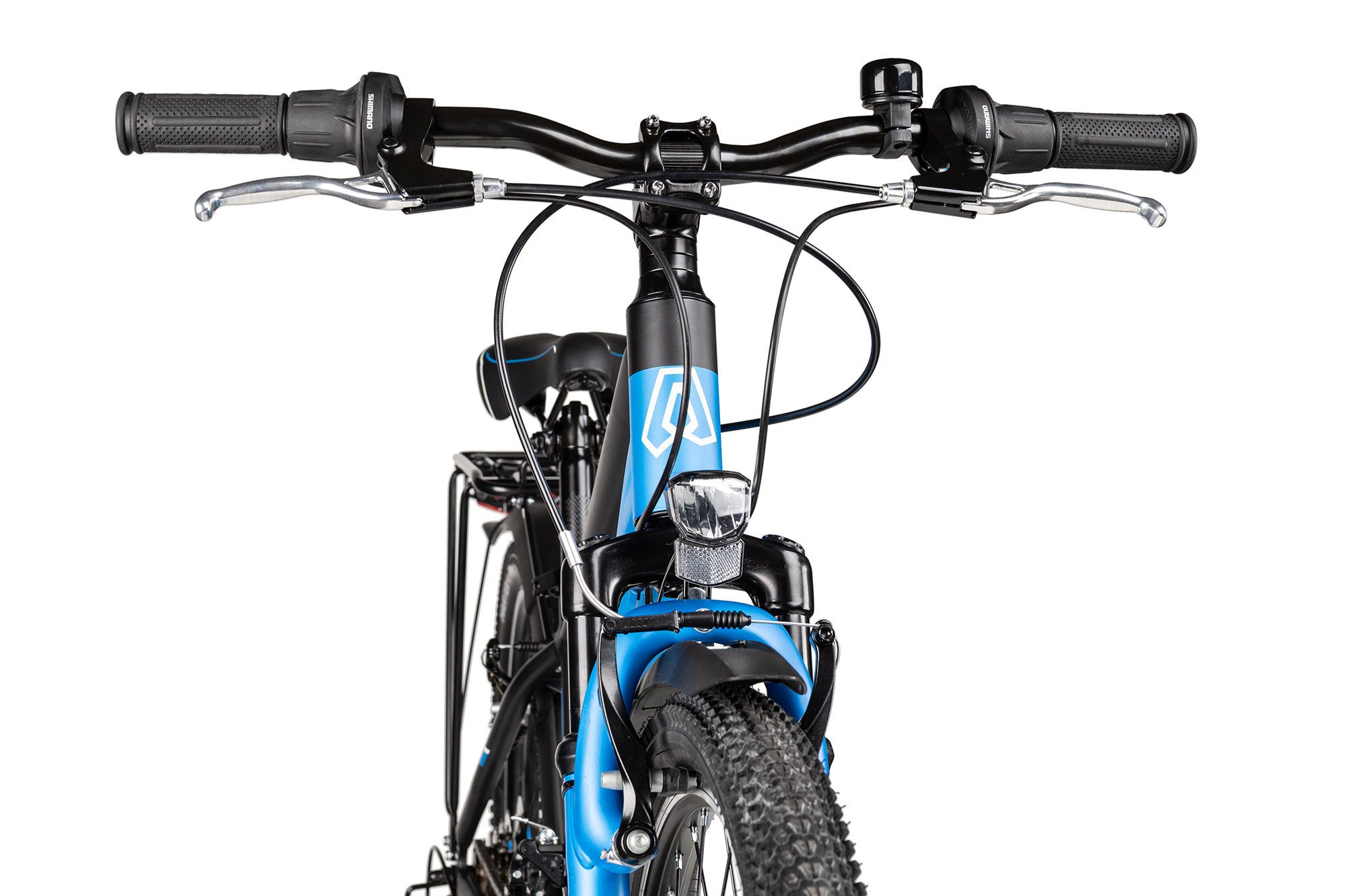 Axess Kinderfahrrad Axess Adventure 18 24, 18 Gang Shimano Tourney 18 Schaltwerk, Kettenschaltung, Shimano Tourney 18 blau