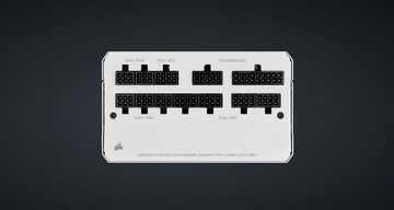 Corsair Series RM750, Fully Modular 80 Plus Gold 750 Watt, EU Version, White PC-Netzteil