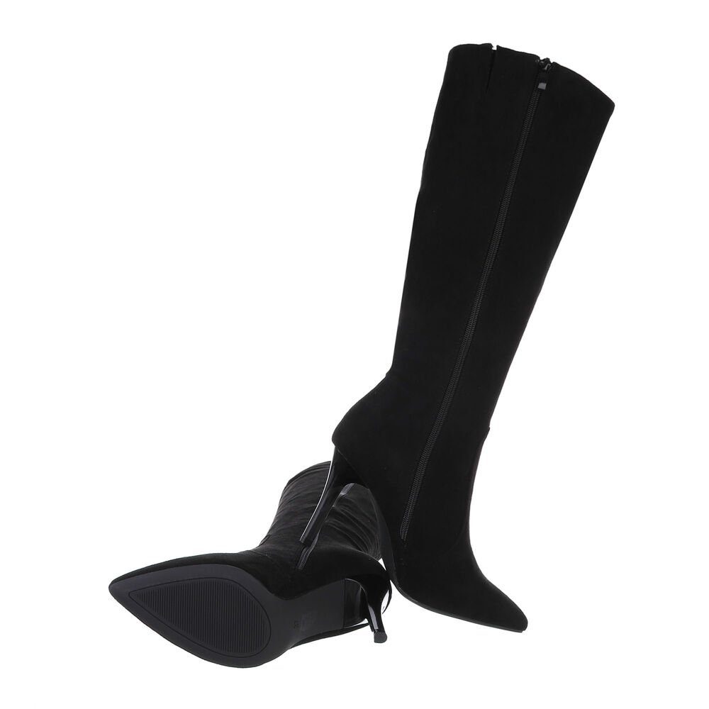 Ital-Design Damen Abendschuhe Elegant High-Heel-Stiefel (85080876) Pfennig- günstig online kaufen