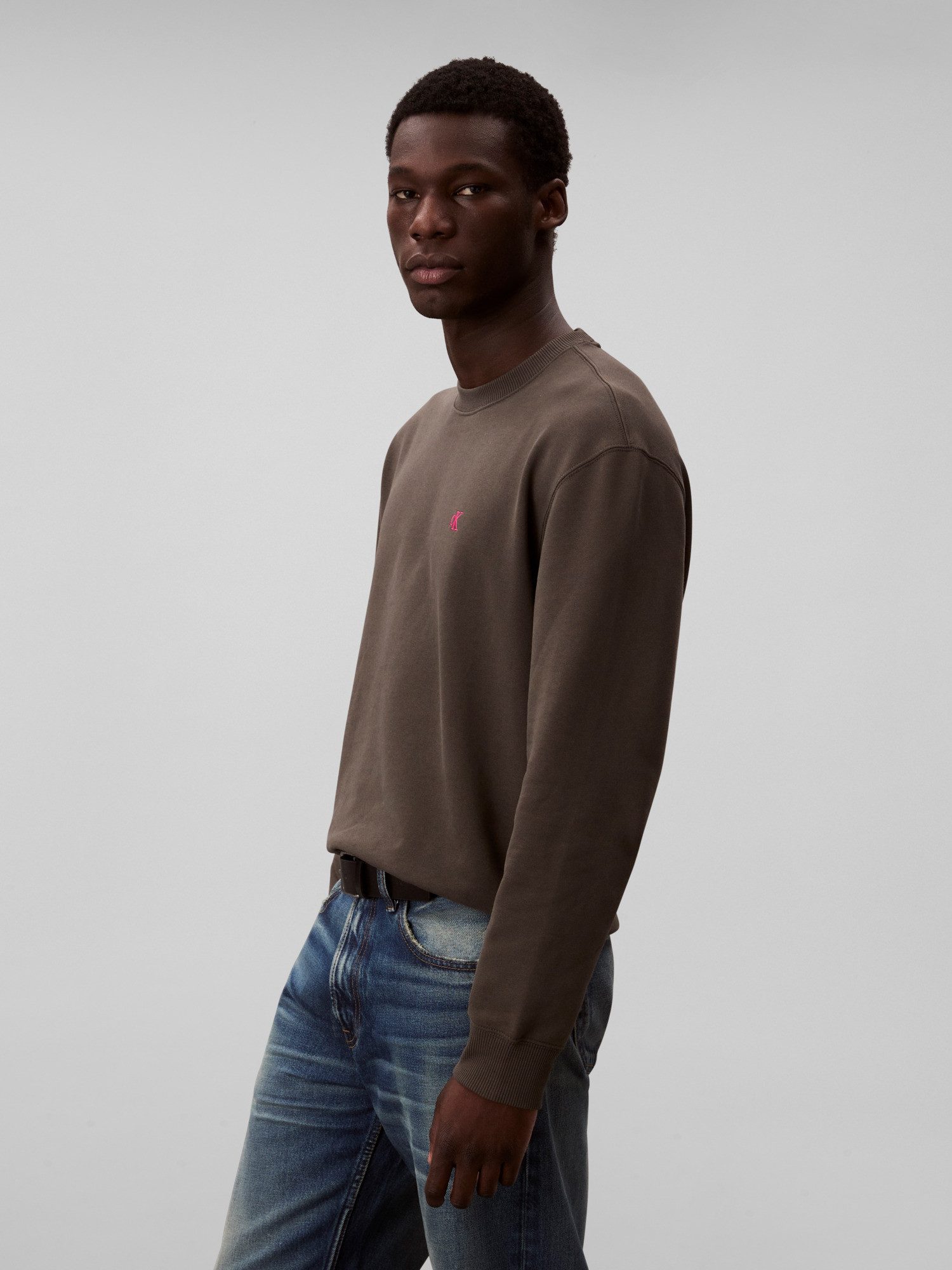 Calvin Klein Jeans Sweatshirt regular fit, Rundhalsausschnitt günstig online kaufen