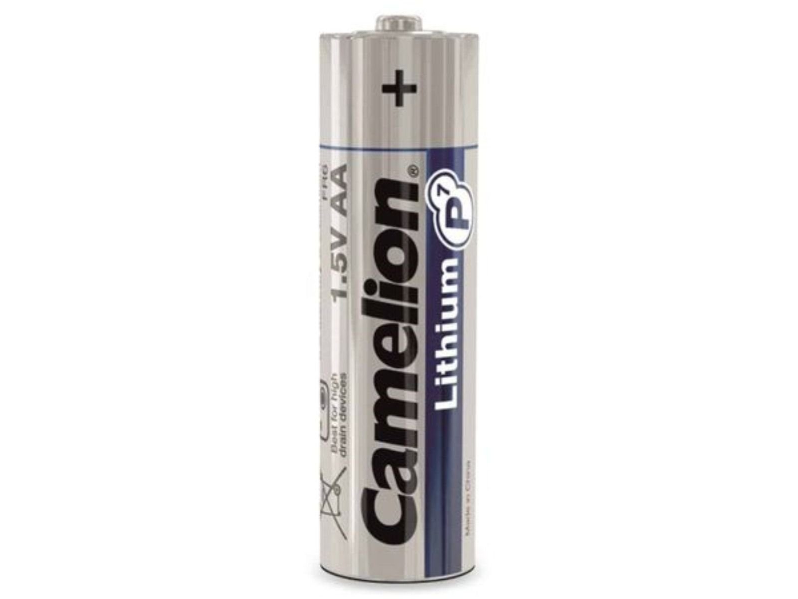 Camelion CAMELION Lithium, Batterie FR6, Mignon-Batterie, 2Stück