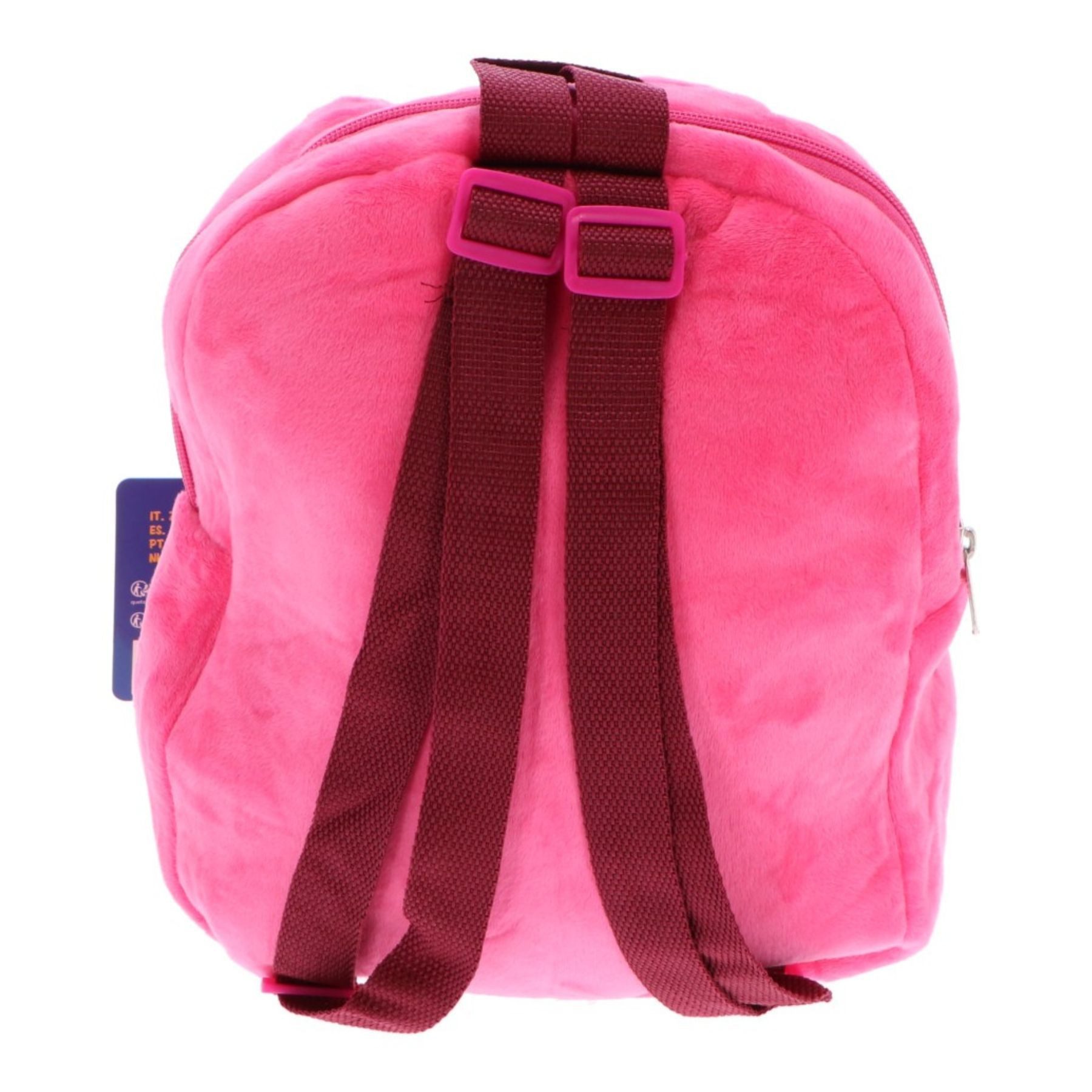Disney Pixar Toy Story Kinderrucksack Lotso Kinder Rucksack aus weichem Plüsch für Alltag und Freizeit