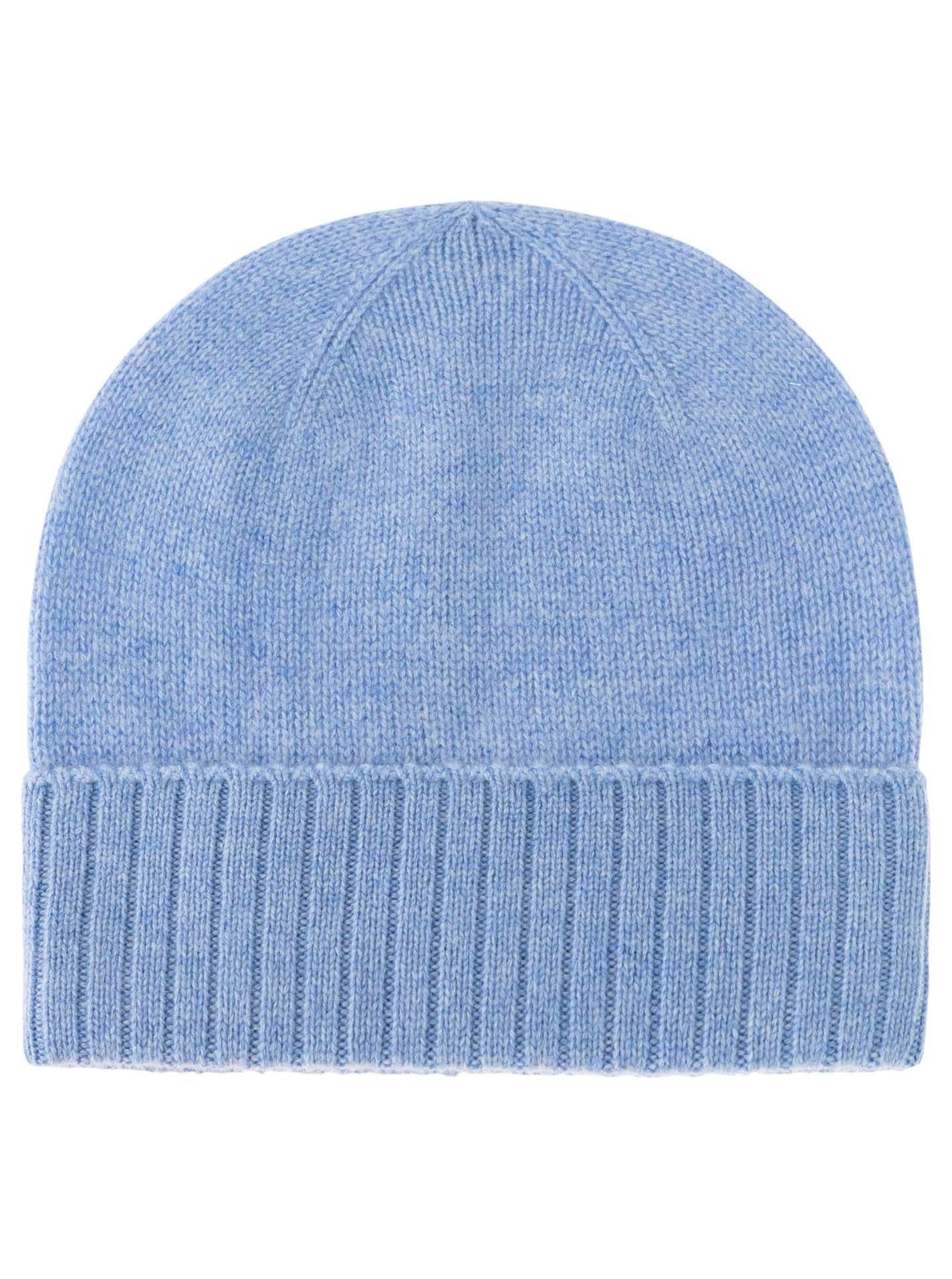 Zwillingsherz Strickmütze Kaschmir Mütze Gerippter-Umschlag günstig online kaufen