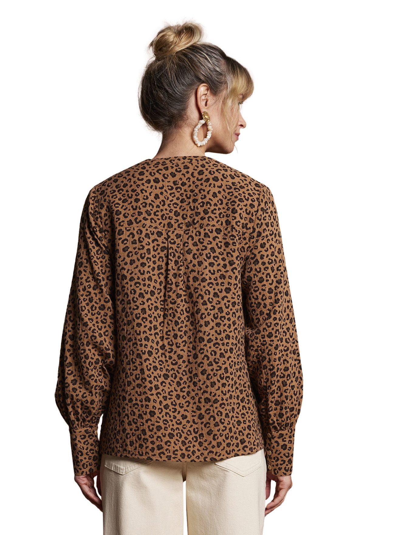 Envie de Fraise Umstandsbluse Leomuster