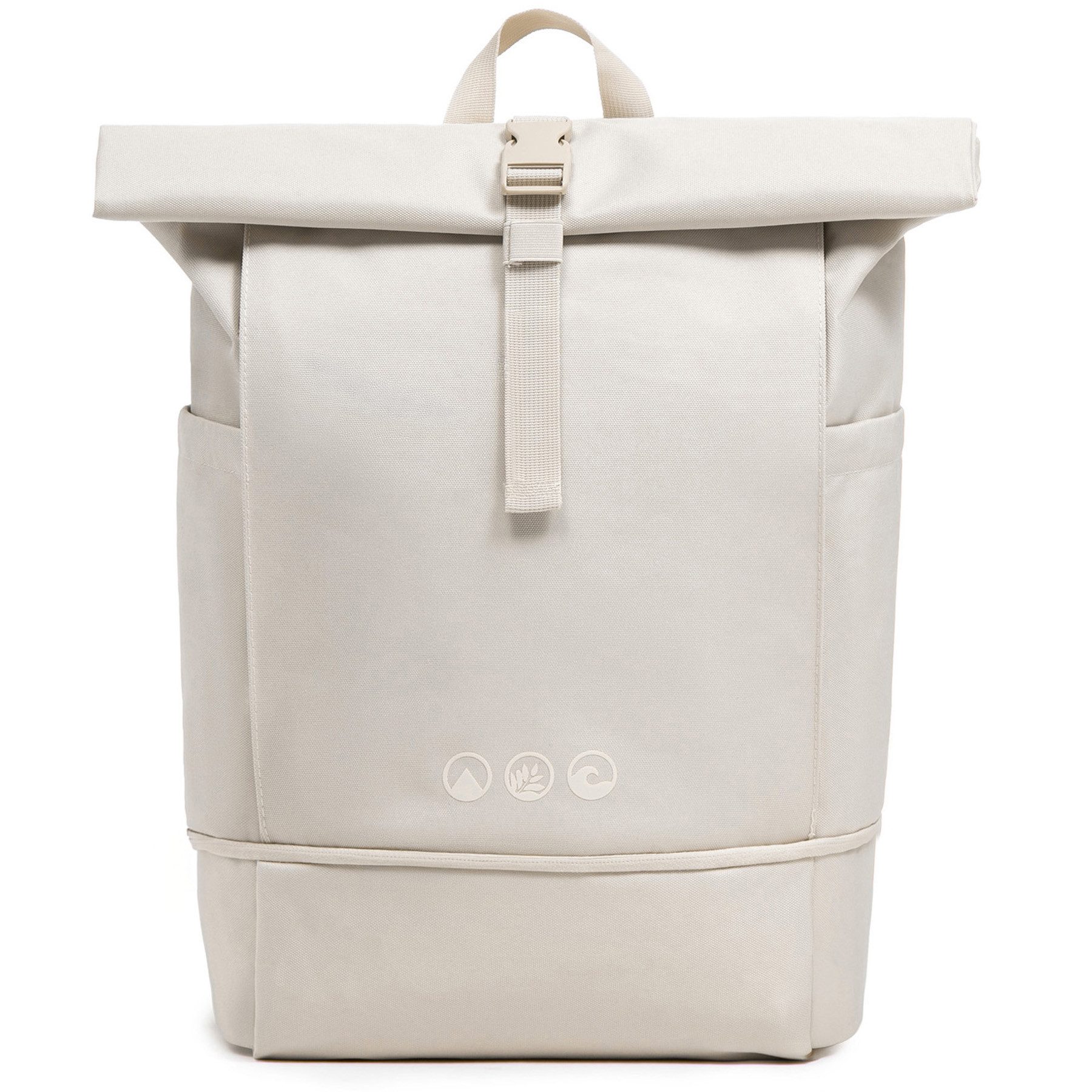 SONS OF ALOHA Rucksack XL Rolltop Rucksack Sporttasche 15 Zoll mit Schuhfach 25l, XL Tagesrucksack Laptopfach aus recyceltem Plastik, Sport-Tasche