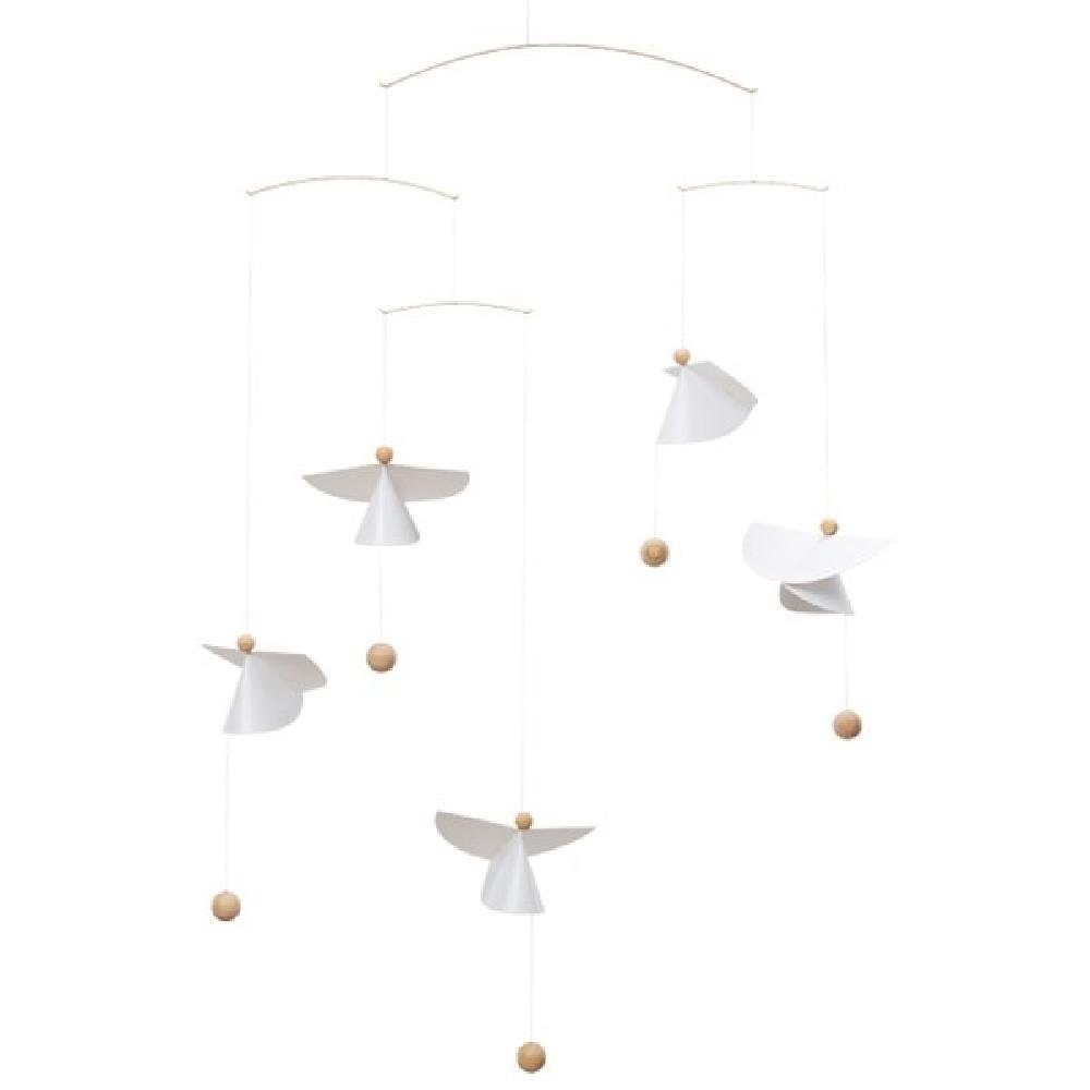 Weihnachtsbaumkugel Mobile Schutzengel (5 Engel)