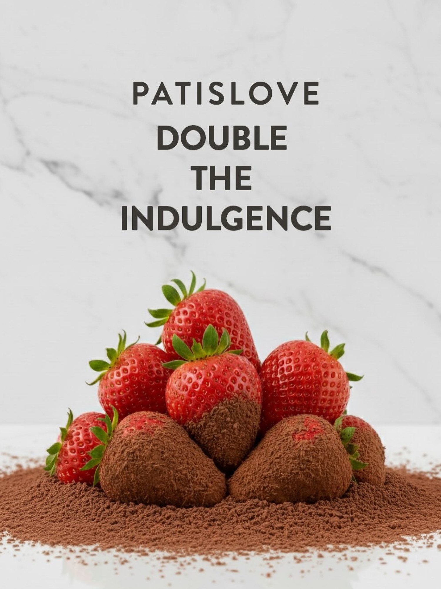 PATISLOVE Schokolade Patislove Gefriergetrocknete Erdbeeren in Vollmilchschokolade, 80g, Gefriergetrocknete ganze Früchte, Premium Vollmilchschokolade