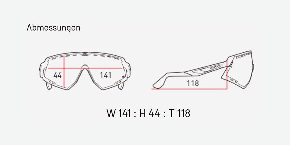 Rudy Project Sonnenbrille Rudy Project Defender RP Optics Sonnenbrille