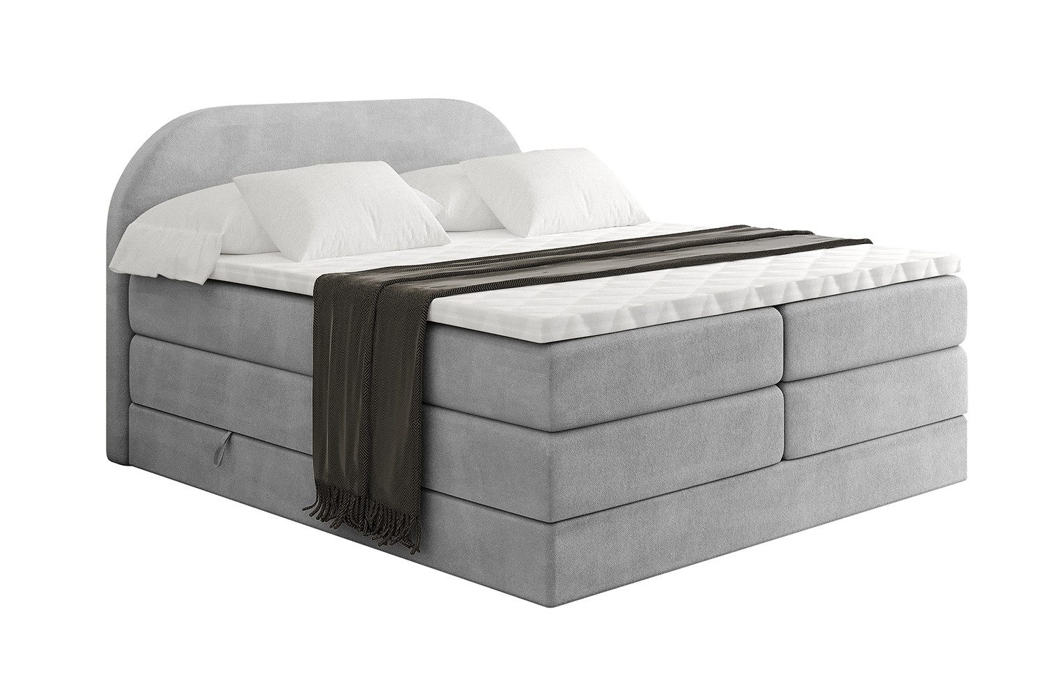 ALTDECOR Boxspringbett NOX KING (Multipocket-Matratze H4, günstig online kaufen