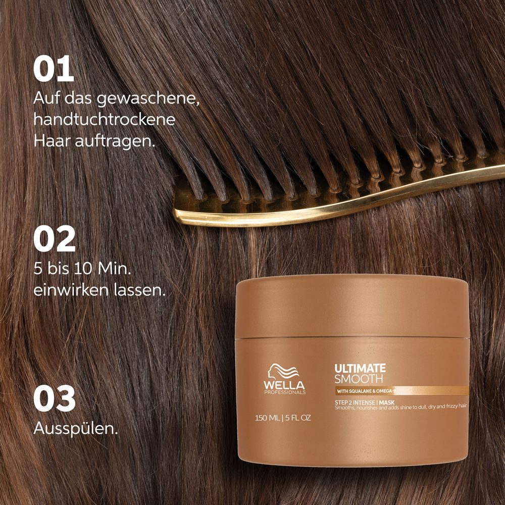 Wella Professionals Haarkur Wella Professional Ultimate Smooth Mask 30 ml