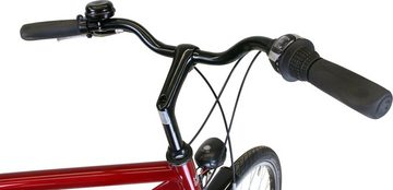 HAWK Bikes Cityrad »HAWK Citytrek Easy Red Gent«, 7 Gang Shimano Tourney Schaltwerk