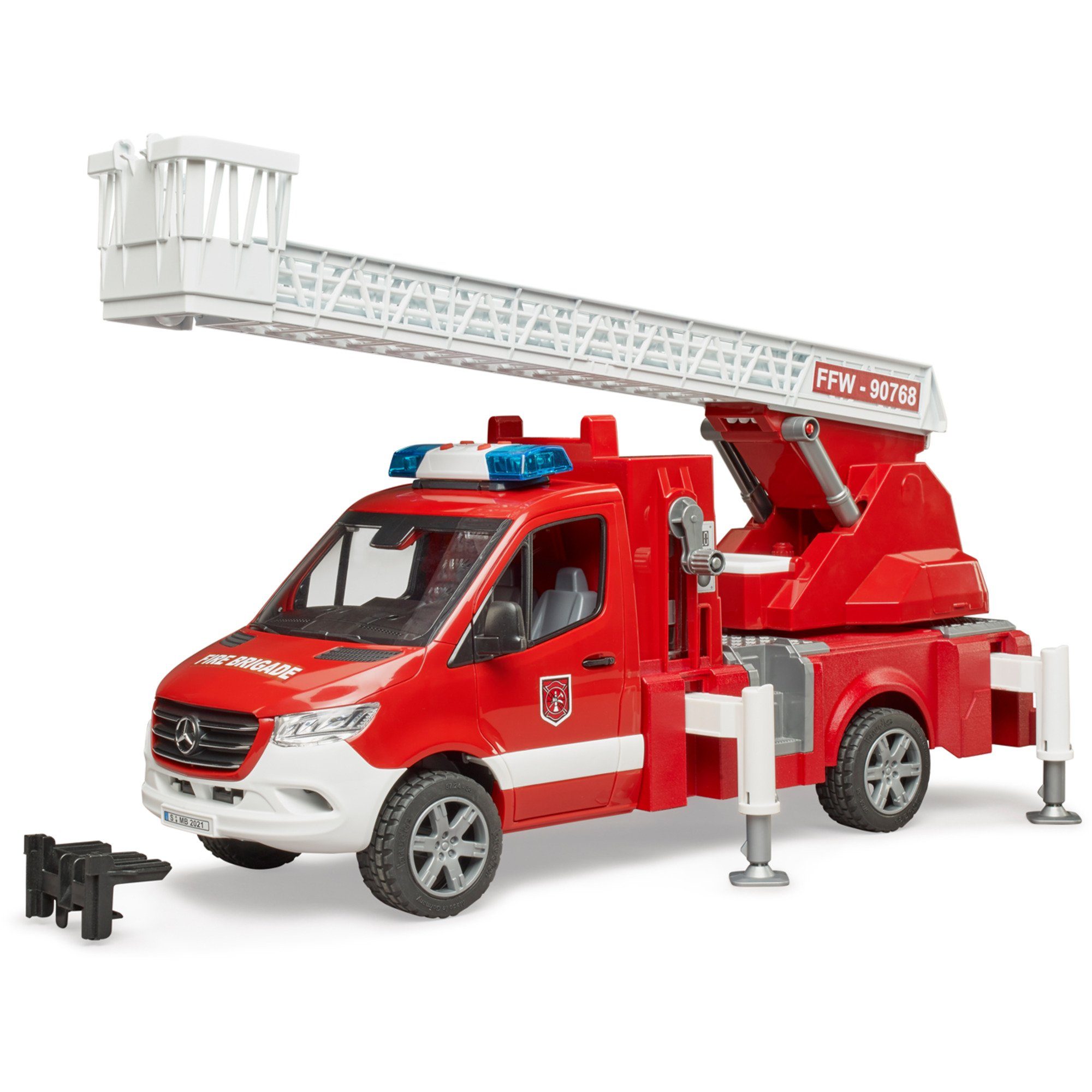 mit MB Sprinter Modellauto Light Bruder® Feuerwehr Sound bruder &