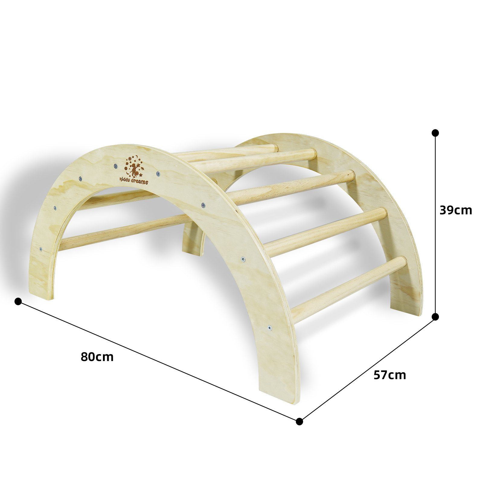 CCLIFE Klettergerüst Kletterdreieck mit Rutsche Kletterbogen ab 2 Jahren günstig online kaufen