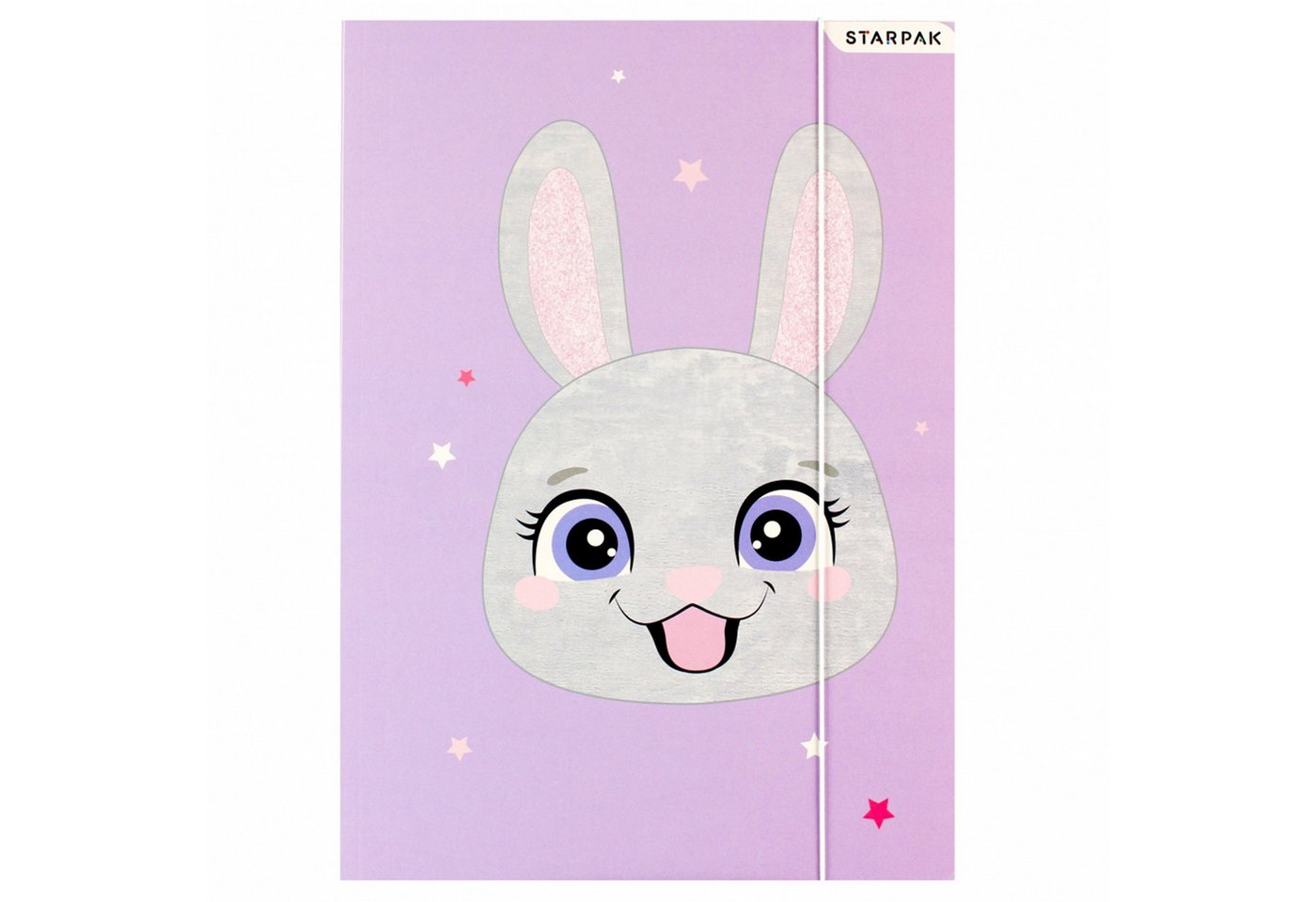 Thumbnail - Sarcia.eu Organisationsmappe Kaninchen A4 Sammelmappe laminiert mit Gummizug STARPAK
