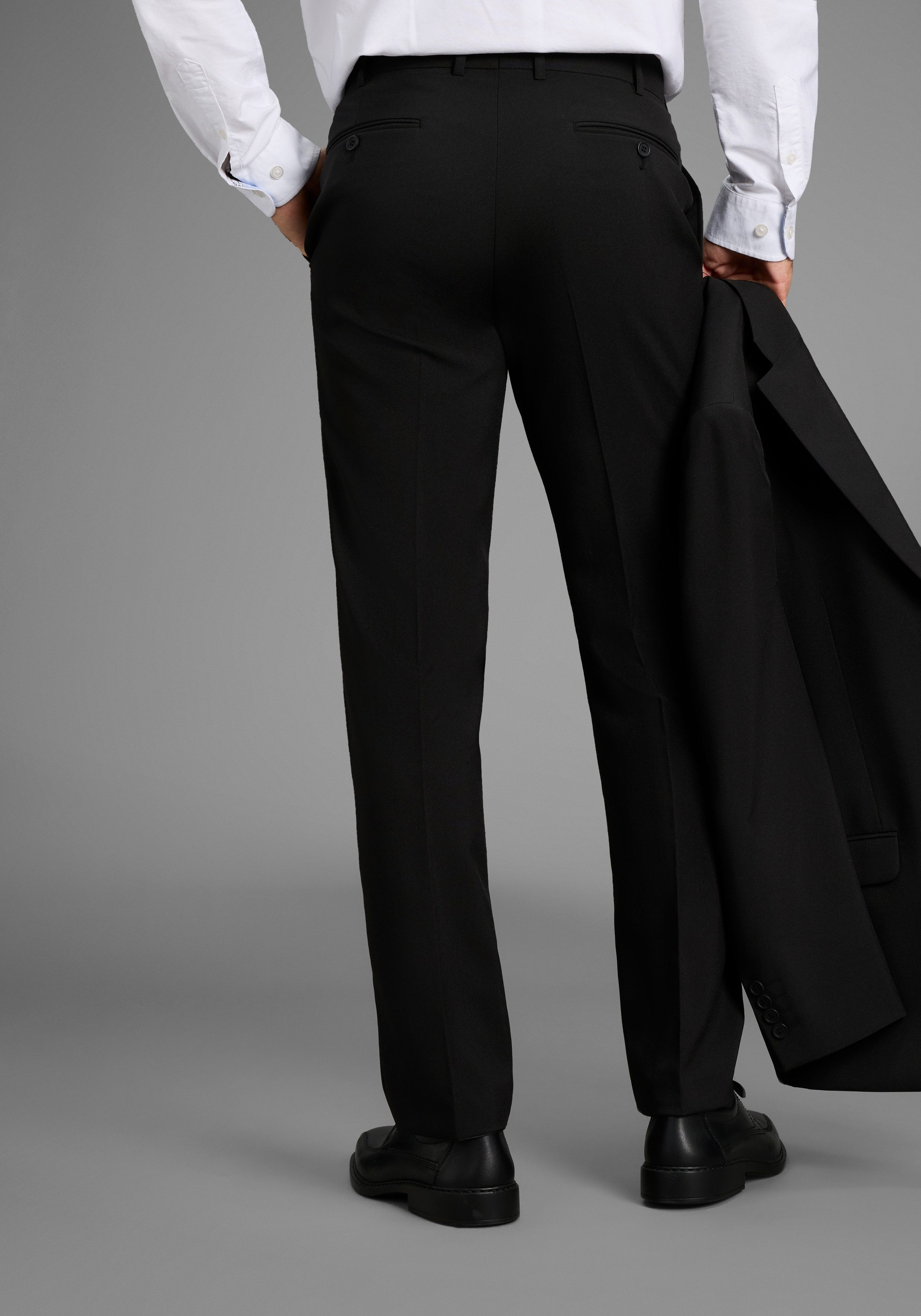 Man's World Anzughose Baukastenhose knitterfreie Qualität, passendes Sakko günstig online kaufen