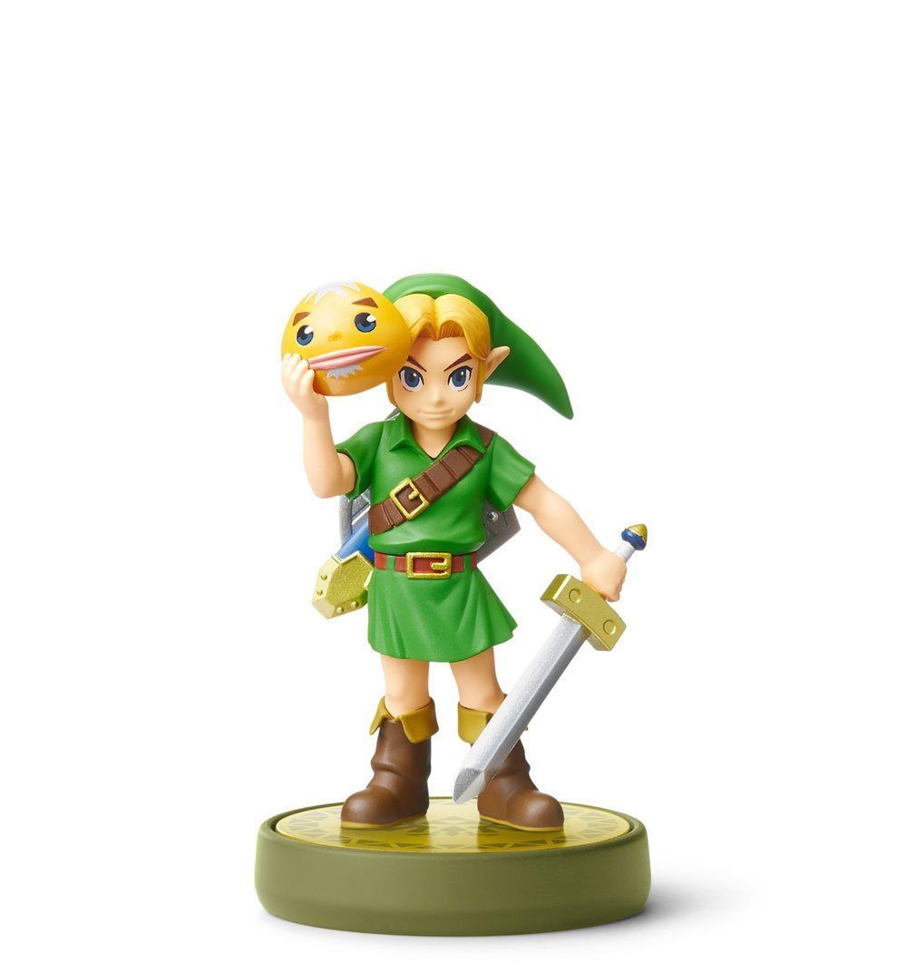 Nintendo Sammelfigur amiibo Link Majora's Mask Legend of Zelda Collection Switch (amiibo Figur, 1 St., digitale Inhalte), NFC Funktion