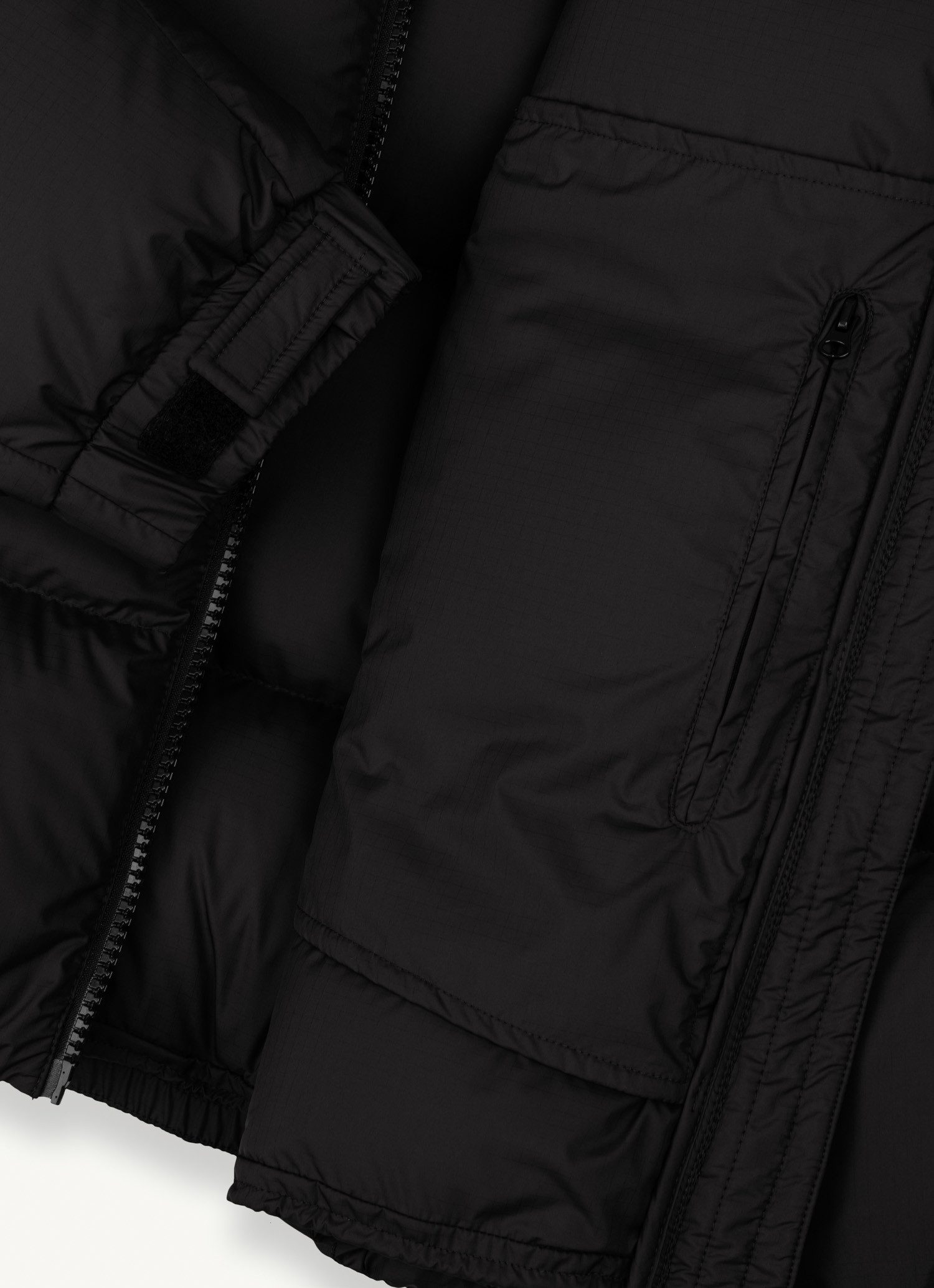 Colmar Winterjacke Puffy mit fester Kapuze (sehr warm) schwarz Herren