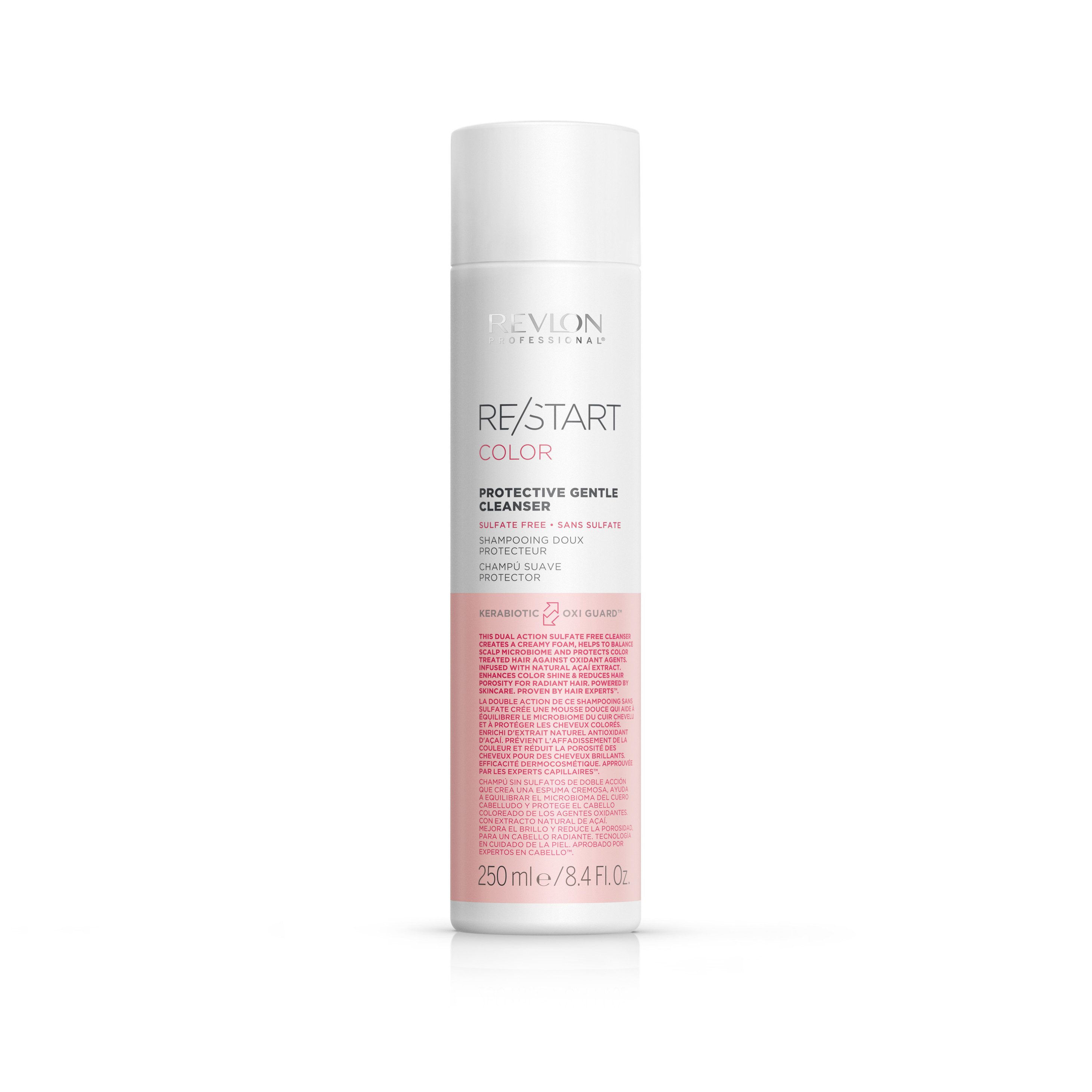 REVLON PROFESSIONAL Haarshampoo RE/START COLOR PROTECTIVE GENTLE CLEANSER, Verstärkt die Leuchtkraft und pflegt strapaziertes, coloriertes Haar. von REVLON PROFESSIONAL