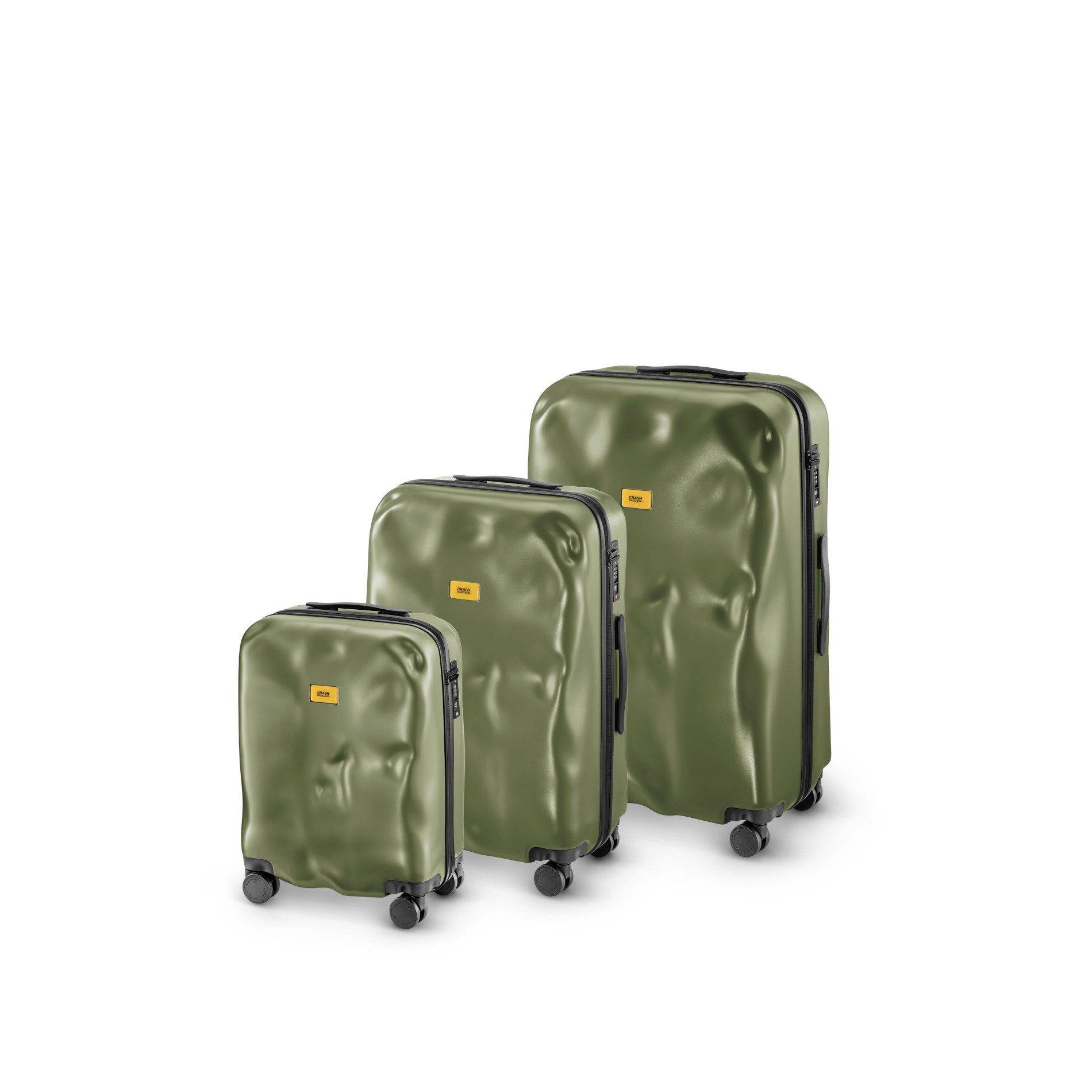 Crash Baggage Kofferset Crash Baggage Icon Kofferset Gr. L/M/S - Olive
