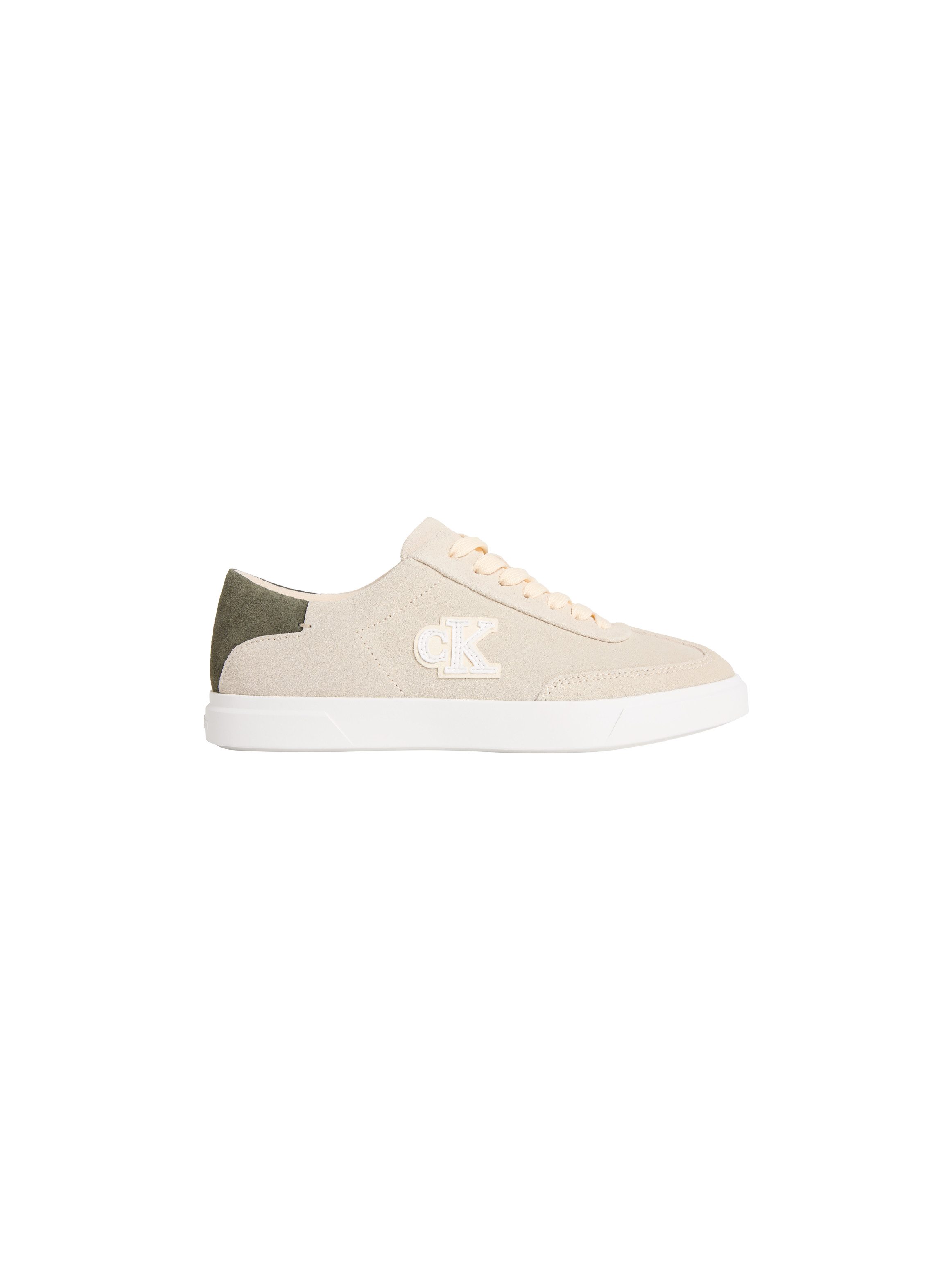 Calvin Klein LOW PRO CUPS WT SUEDE MG Plateausneaker Halbschuh, Schnürschuh, Freizeitsneaker mit seitlichem CK-Logo – Bild 4 von 4