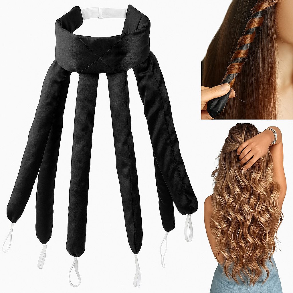 Venicce Love Lockendreher über Nacht ohne Hitze, voluminöse Locken-Oktopus Lockenwickler, hitzefrei, bequem, haarschonend, voluminös