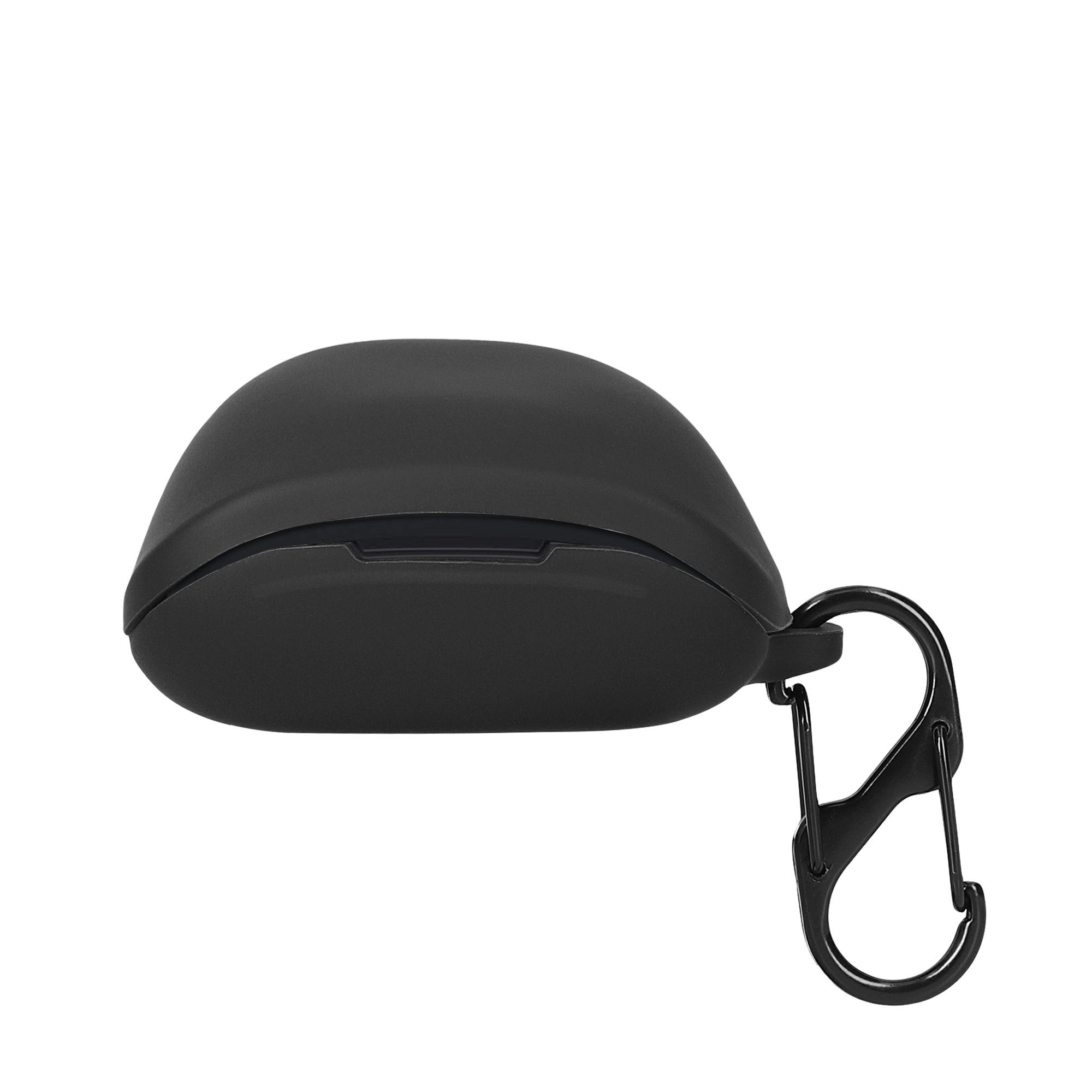 kwmobile Etui Hülle für ASUS ROG TWS Kopfhörer, Silikon Schutzhülle Etui Case Cover Schoner in Schwarz
