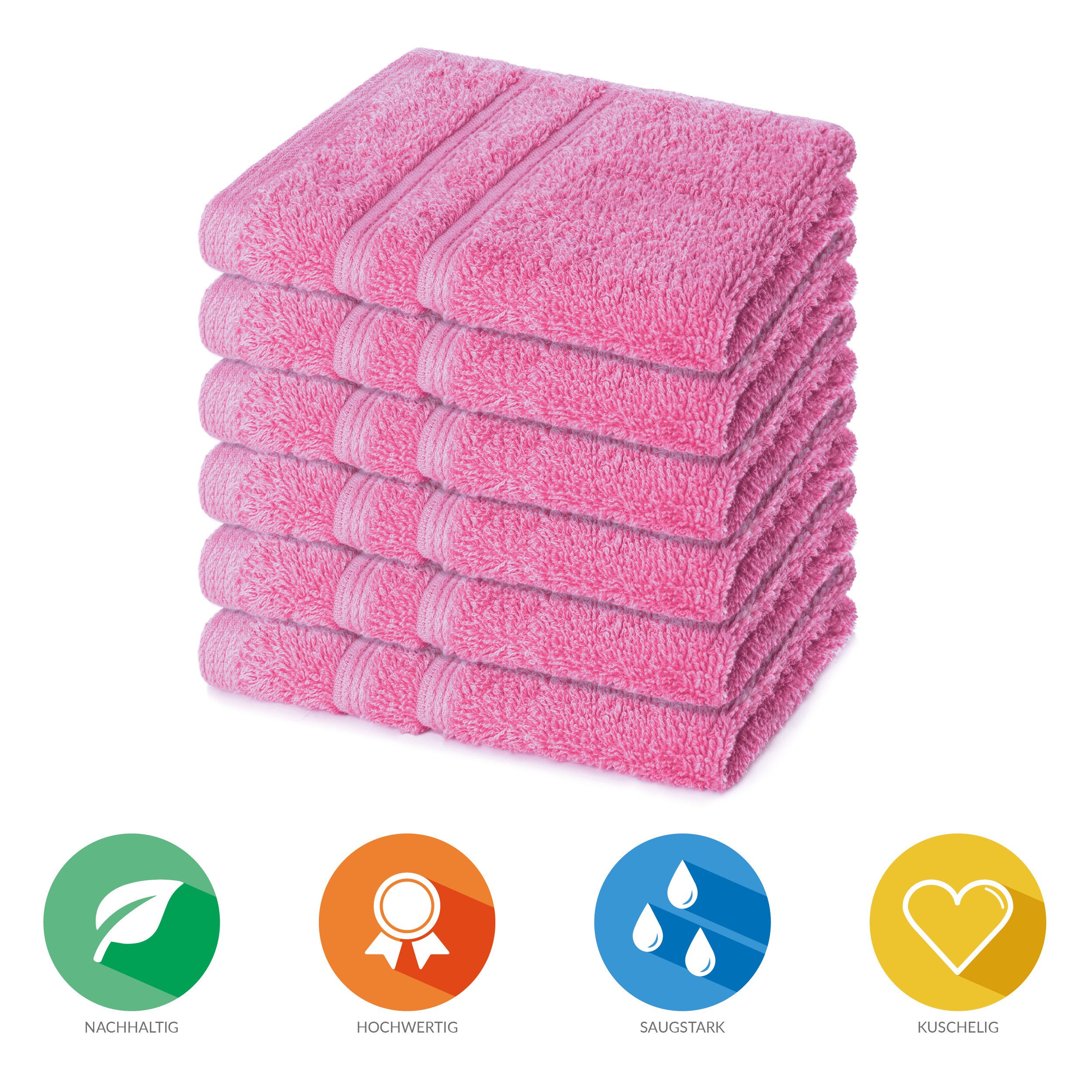 Lavea Handtuch Set Bio-Baumwoll Serie Bali, günstig online kaufen