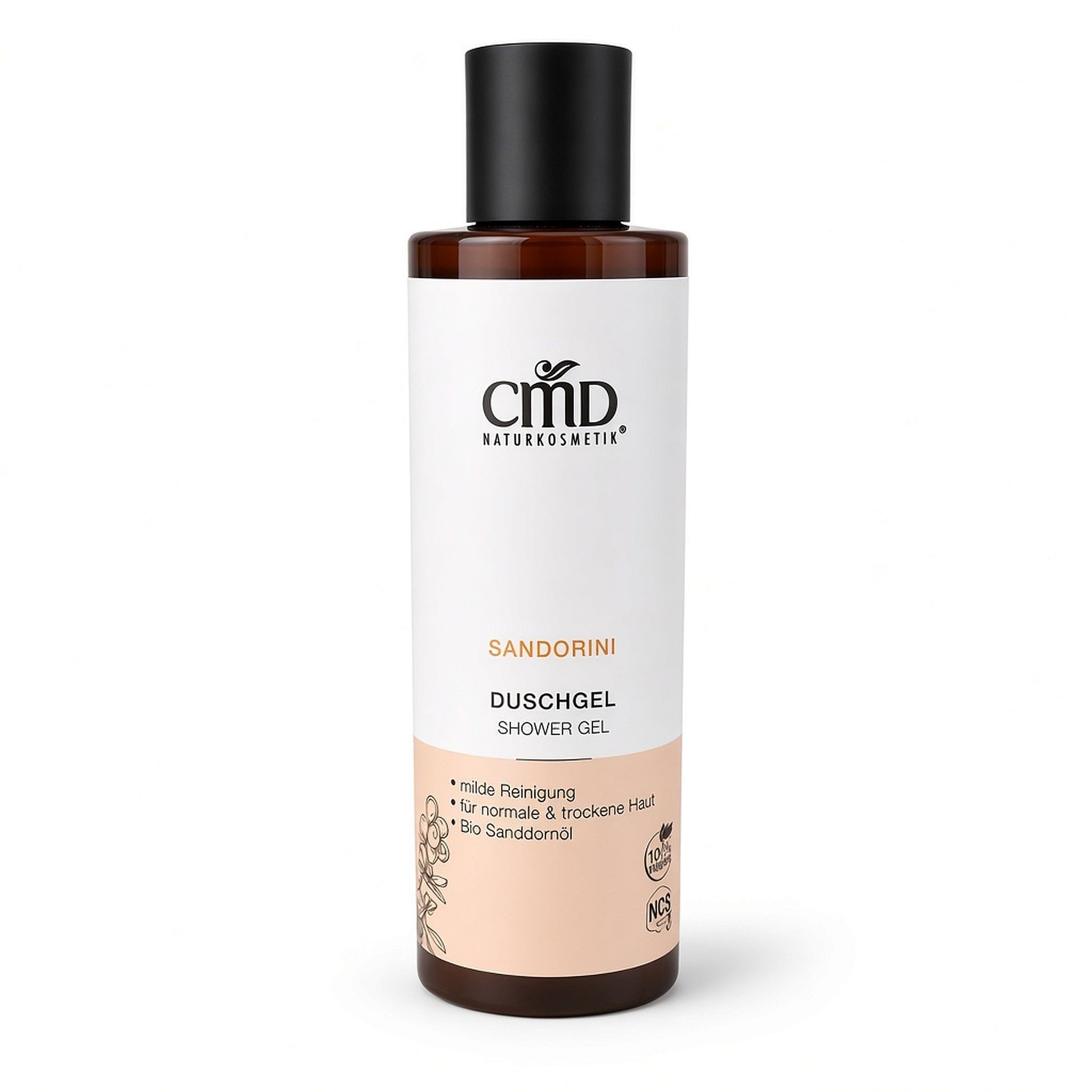 CMD Naturkosmetik Duschgel Sandorini Duschgel – Bio Sanddornöl – Naturkosmetik – Milde Hautpflege