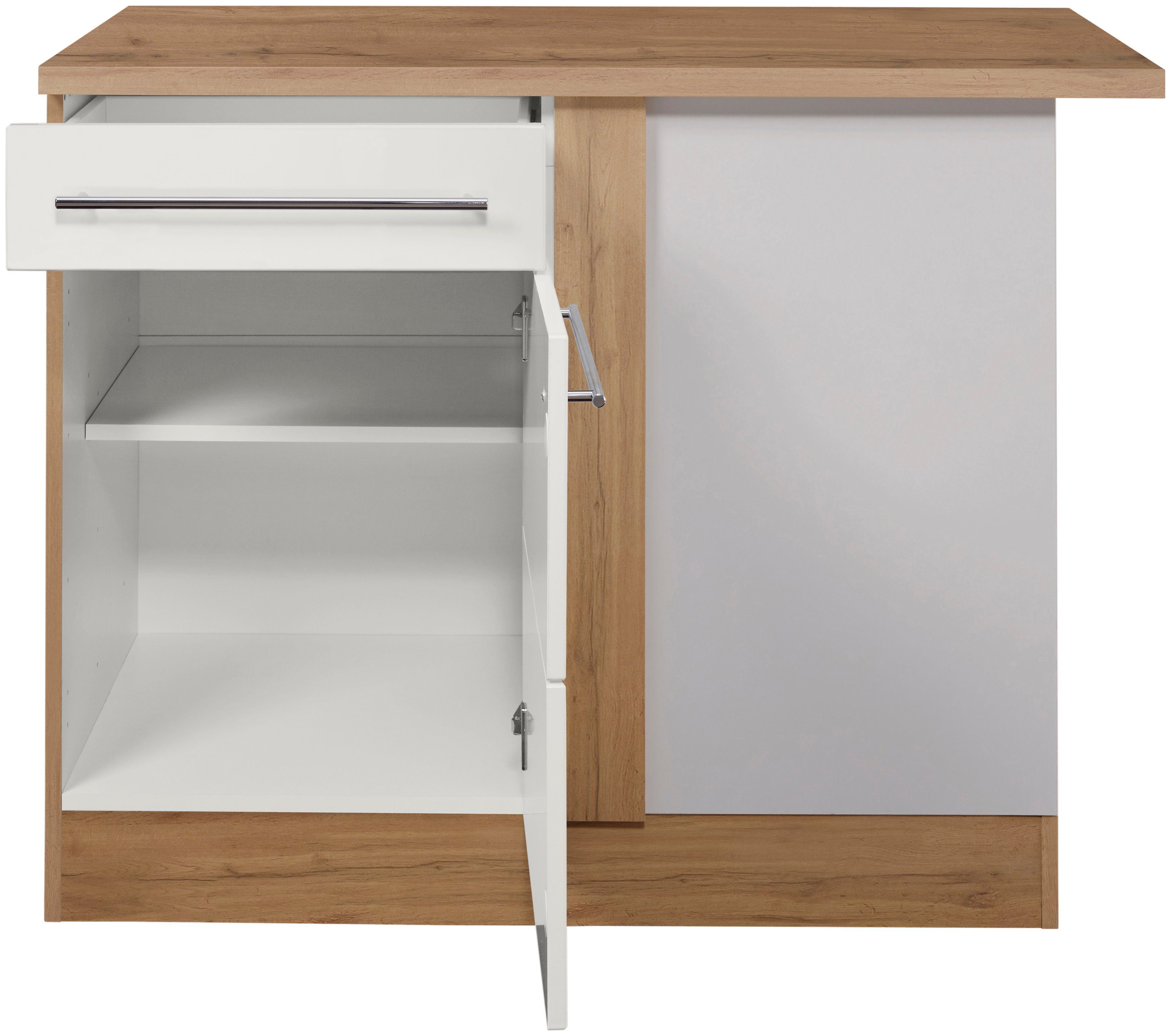 KOCHSTATION Eckunterschrank KS-Wien Breite 110 cm