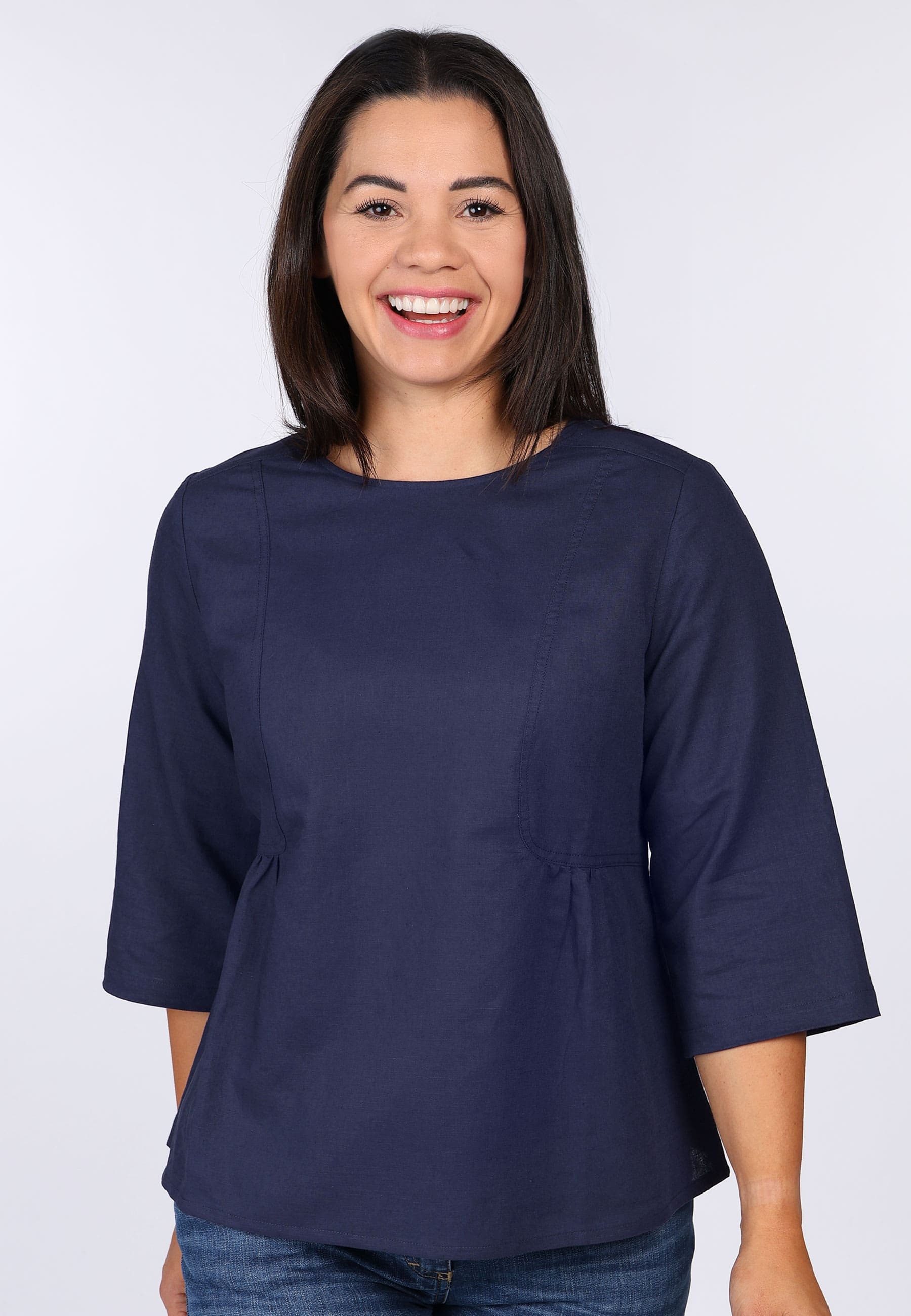 Klassische Bluse Salizia