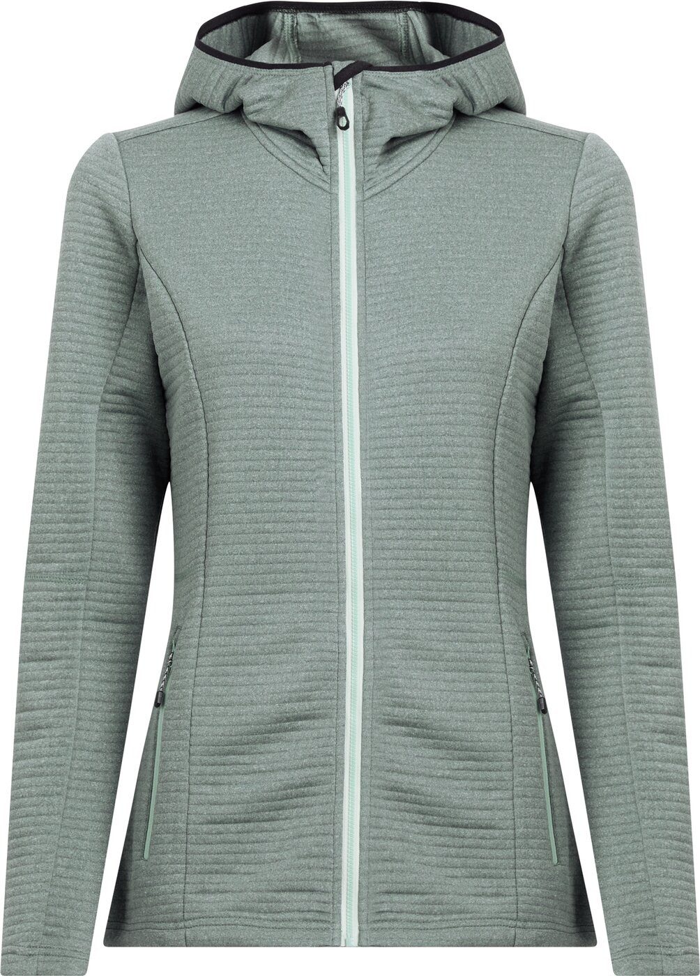 McKINLEY Fleecejacke Da.-Unterjacke Aami wms MELANGE/GREEN SMOKE
