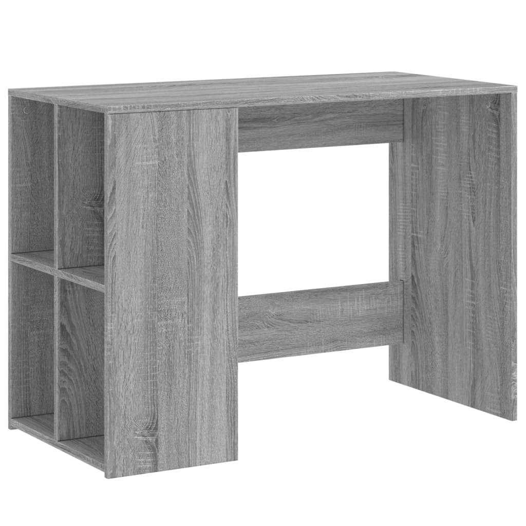 vidaXL Schreibtisch Schreibtisch Grau Sonoma 102x50x75 günstig online kaufen