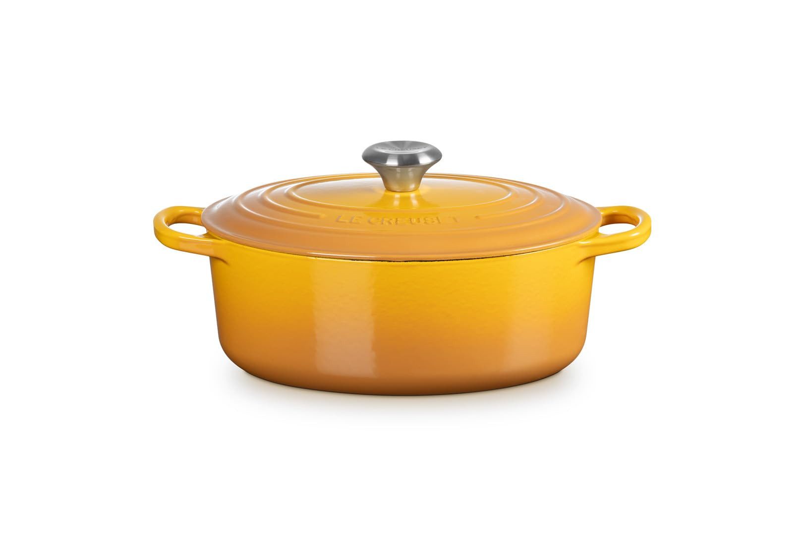 LE CREUSET Bräter Gusseisen-Bräter mit Deckel, Oval