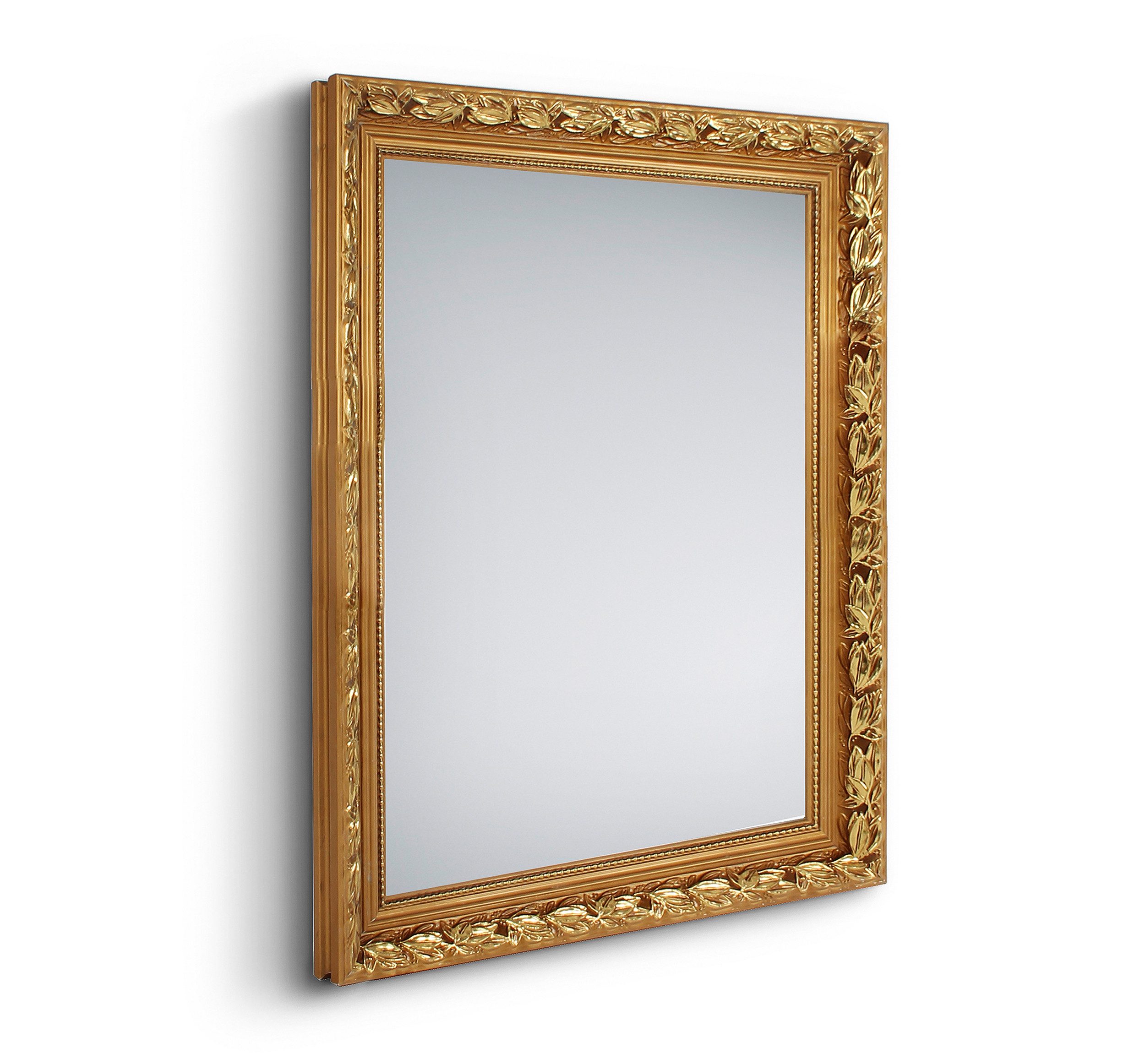furnling Dekospiegel Tarifa (1-St), mit goldfarbenem Zierrahmen aus MDF, eleganter Spiegel, Breite 55 cm