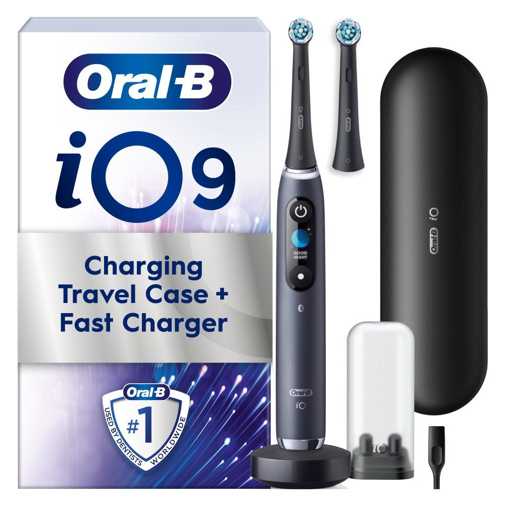 Oral-B Elektrische Zahnbürste iO Series 9N Black Onyx Zahnbürste