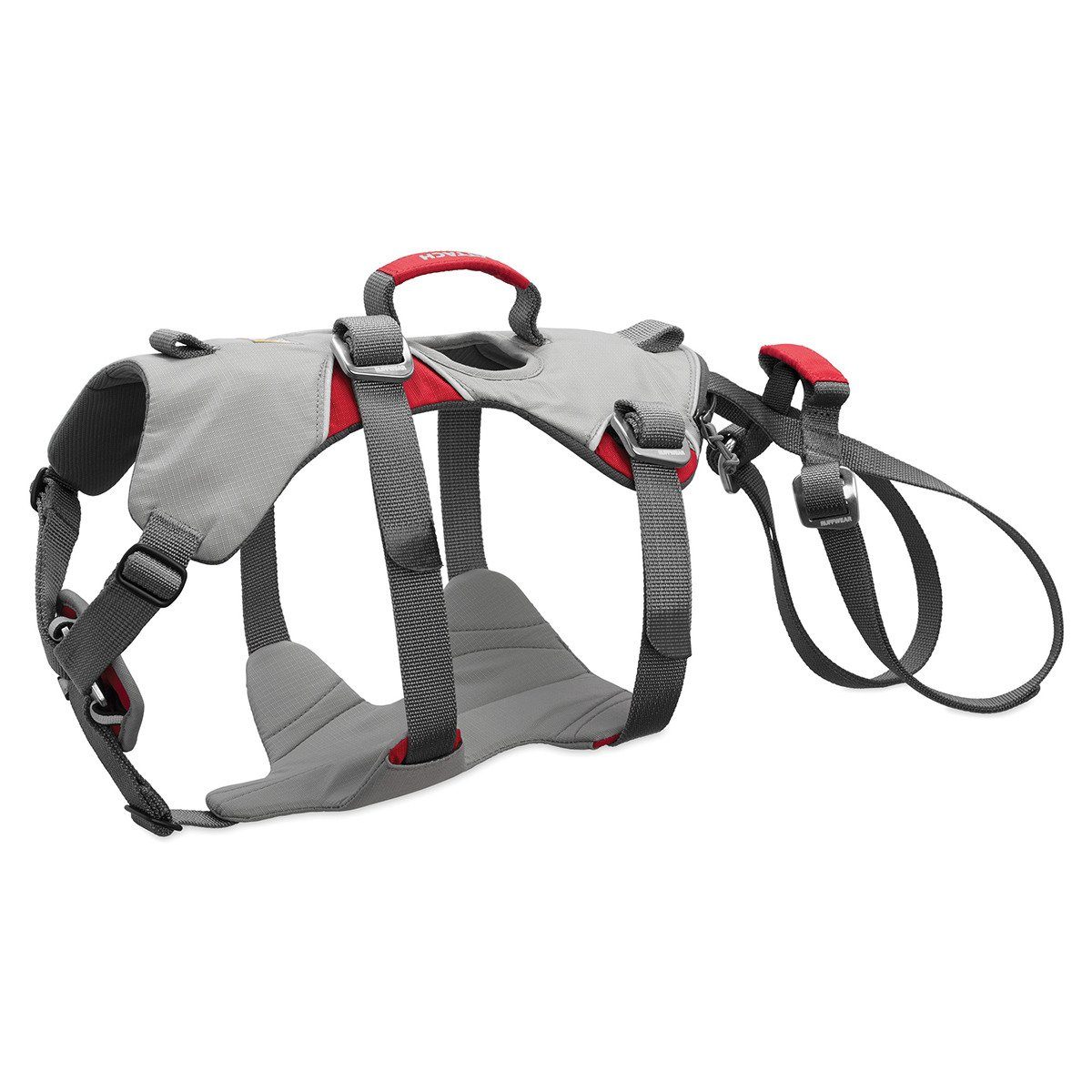 Hunde-Geschirr Hundegeschirr DoubleBack Harness Cloudburst Gray