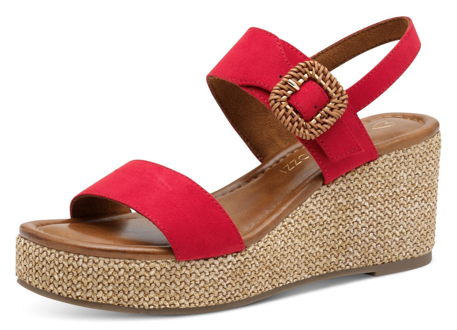 MARCO TOZZI Keilsandalette, Sommerschuh, Riemchensandale mit günstig online kaufen