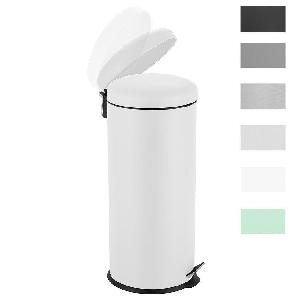 Ribelli Mülltrennsystem Mülleimer, 30 L, weiß, Ø 30 x 69,5 cm